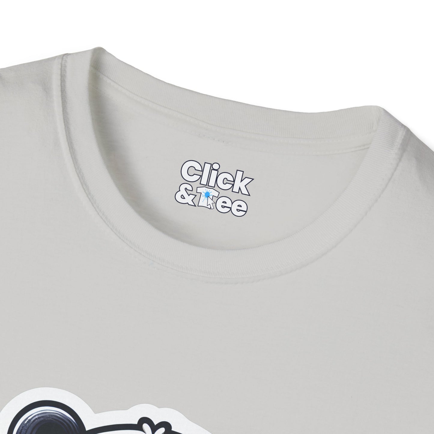 Realistic T-Shirt - Hungry Panda Eating Bamboo - Realistic Style T-Shirt