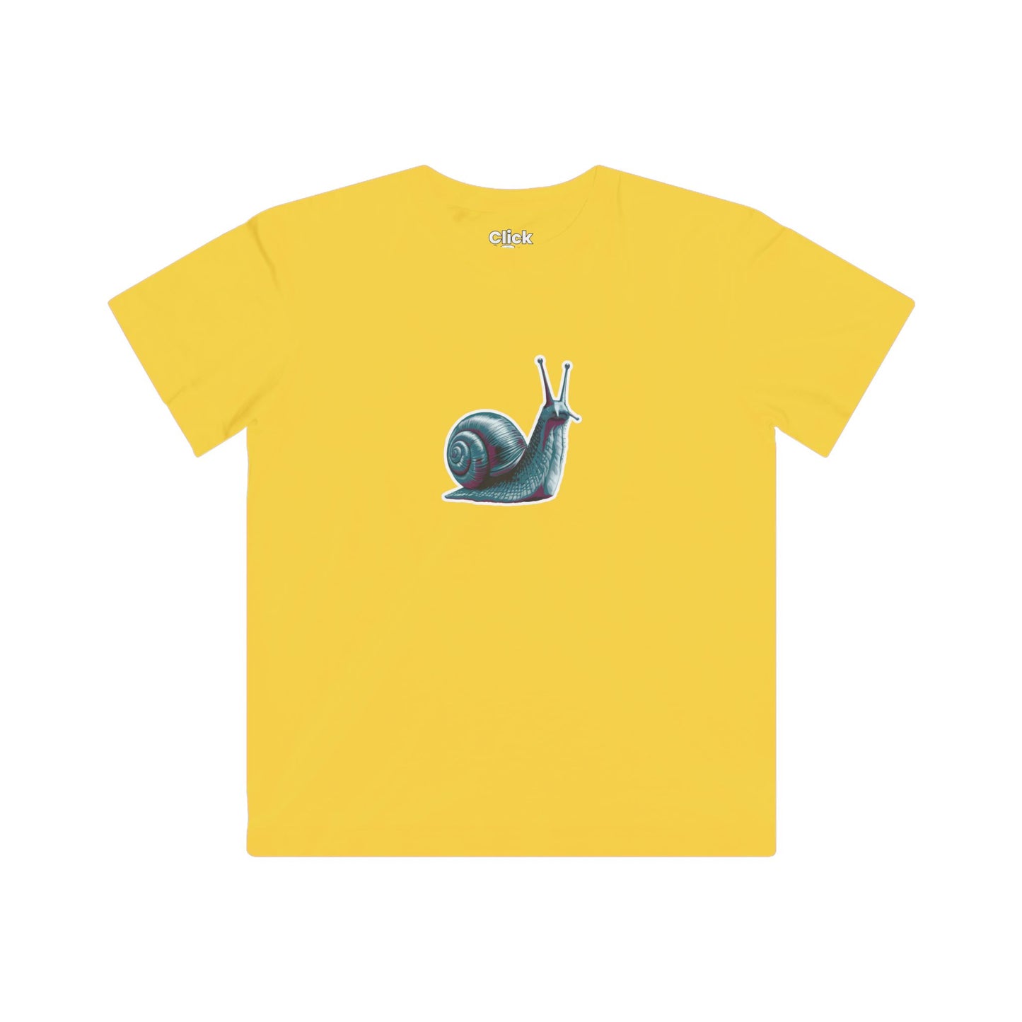 Kids Modern T-Shirt - Enlightened Snail Battling Intensely - Modern Style T-Shirt