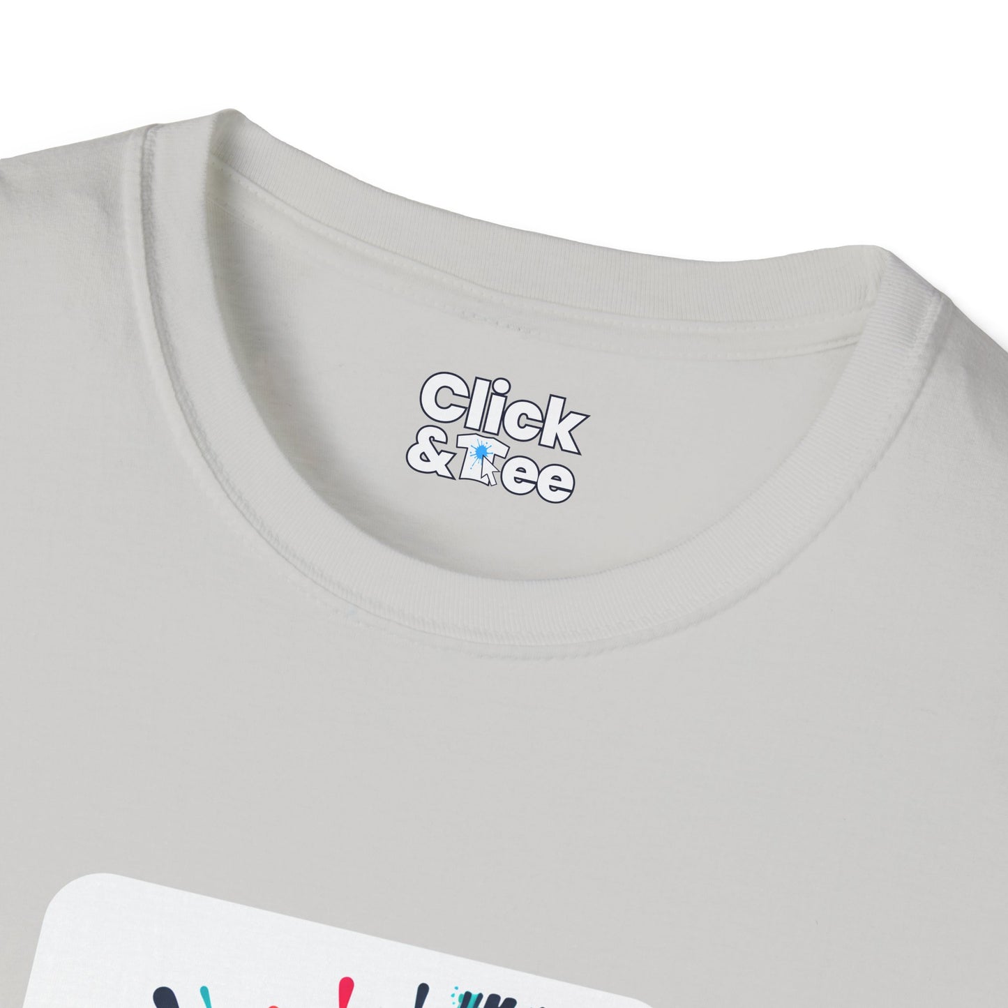 Color Splatter T-Shirt - Vibrant Abstract design Splattered - Color Splatter Style T-Shirt