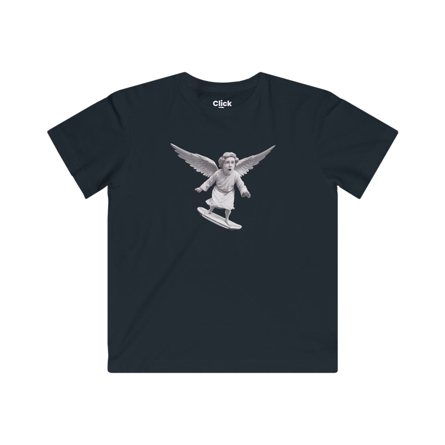 Kids 3D T-Shirt - Confused Guardian Hoverboarding - 3D Style T-Shirt