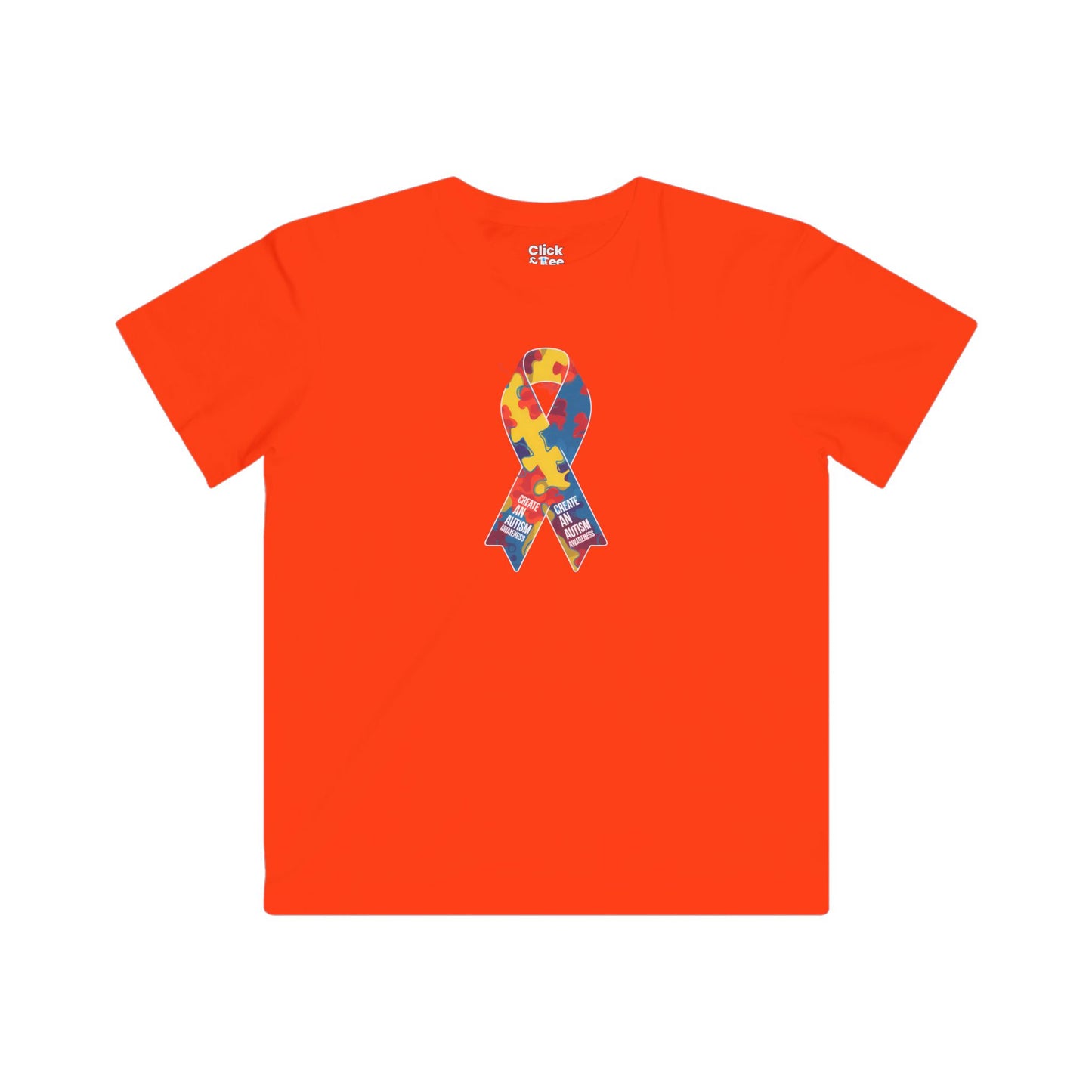 Kids Digital Art T-Shirt - Autism Character Description - Digital Art Style T-Shirt