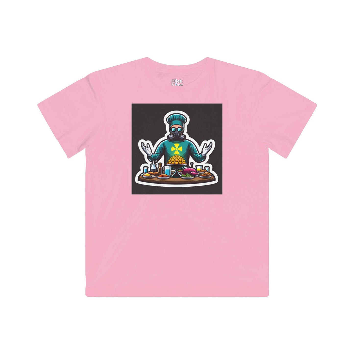 Kids 3D T-Shirt - Radioactive Surgeon Hosting a grand feast - 3D Style T-Shirt