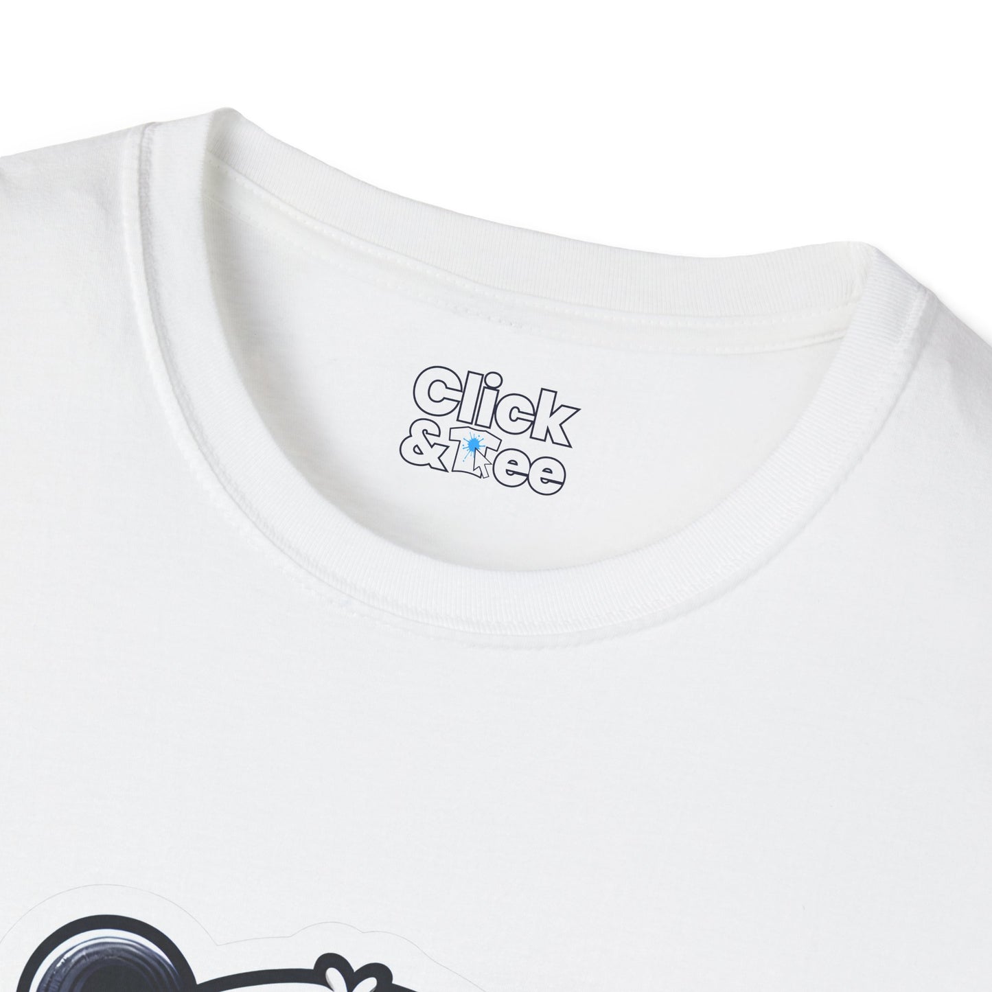 Realistic T-Shirt - Hungry Panda Eating Bamboo - Realistic Style T-Shirt