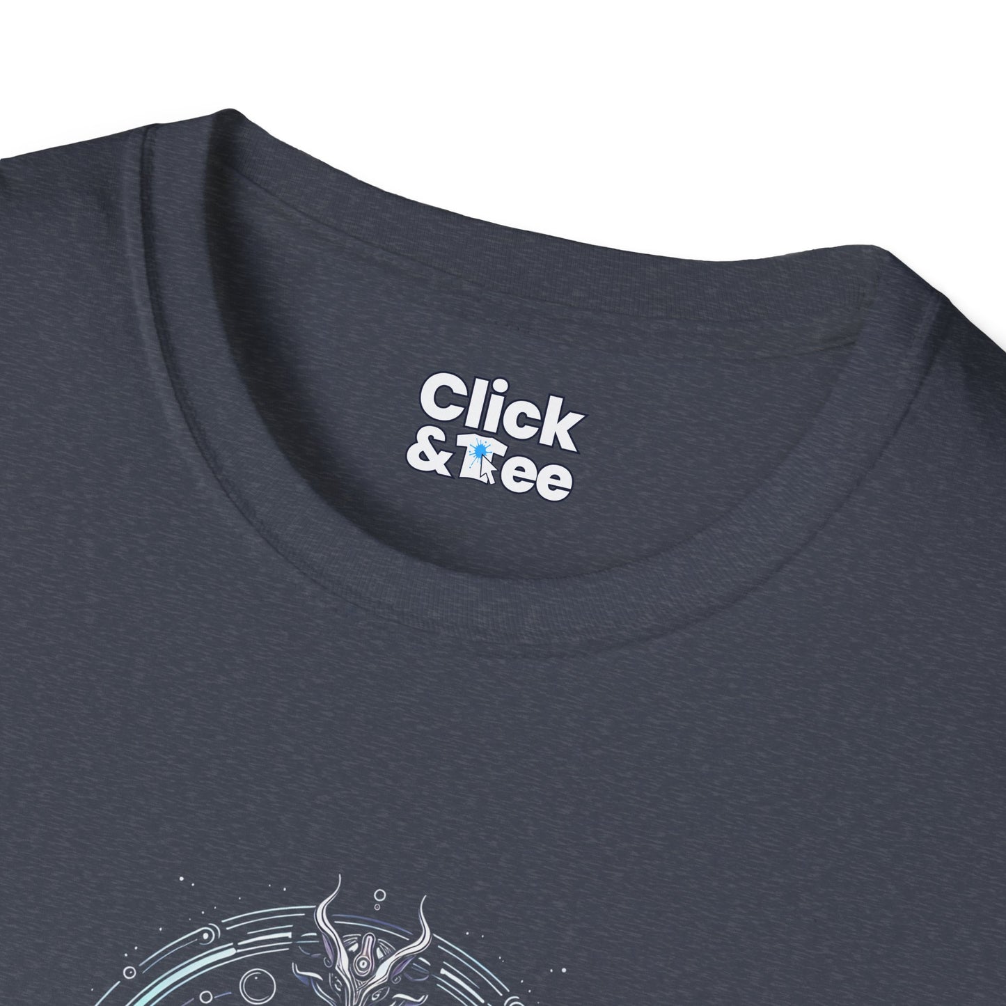 Unique T-Shirt - Mystical Robot Flying through the air - Fantasy Style T-Shirt