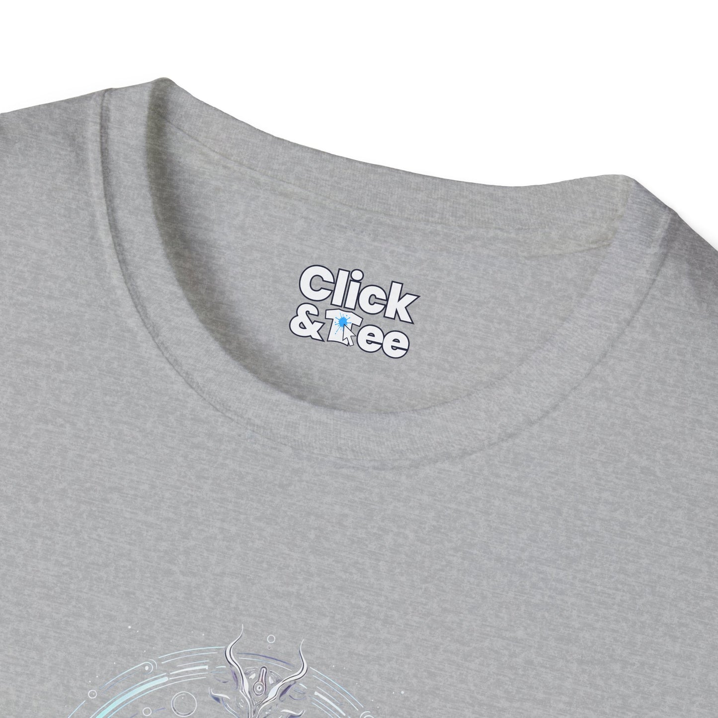 Unique T-Shirt - Mystical Robot Flying through the air - Fantasy Style T-Shirt