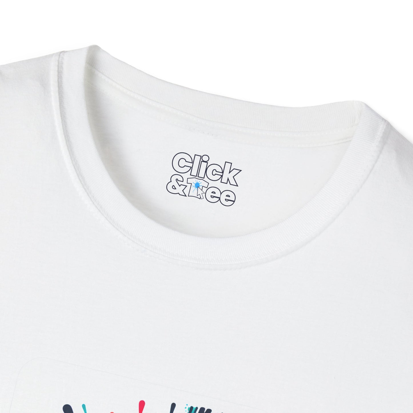 Color Splatter T-Shirt - Vibrant Abstract design Splattered - Color Splatter Style T-Shirt