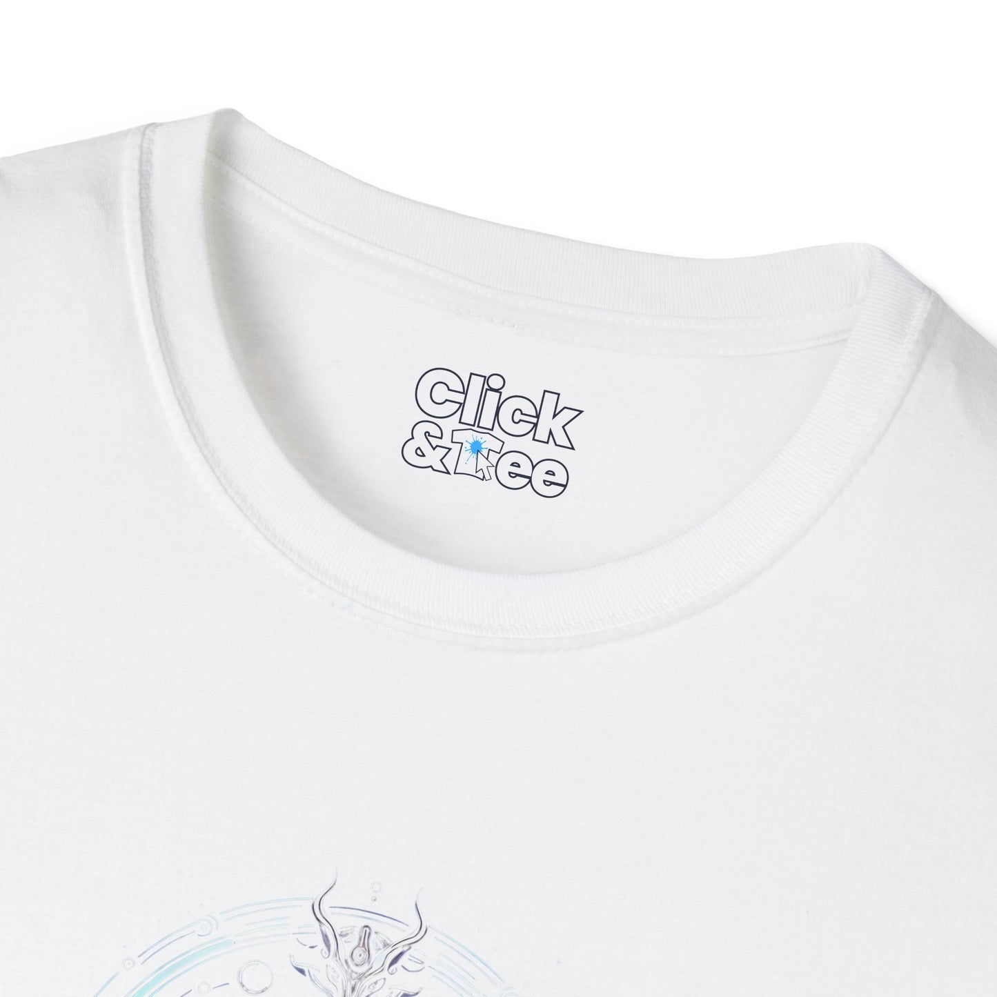 Unique T-Shirt - Mystical Robot Flying through the air - Fantasy Style T-Shirt