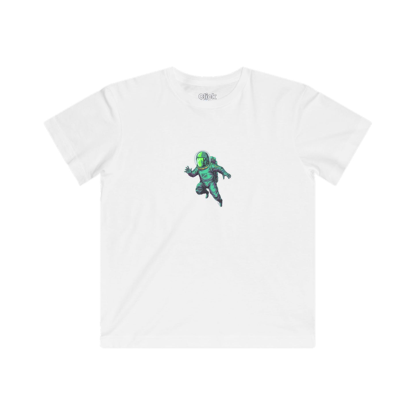 Kids Digital Art T-Shirt - Radioactive Alchemist Exploring Space - Digital Art Style T-Shirt