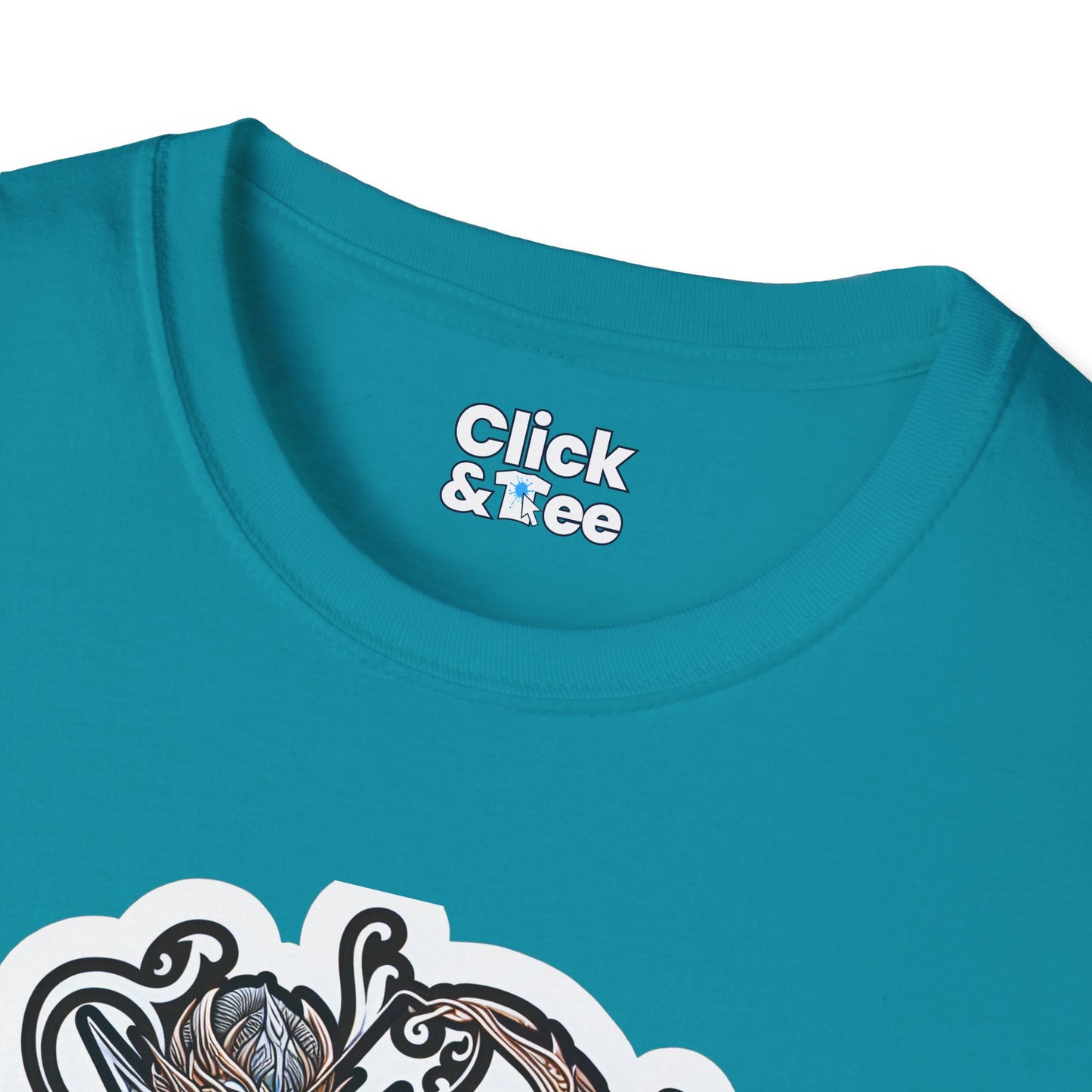 Fantasy T-Shirt - Fantastical Elf Shooting a bow and arrow - Fantasy Style T-Shirt