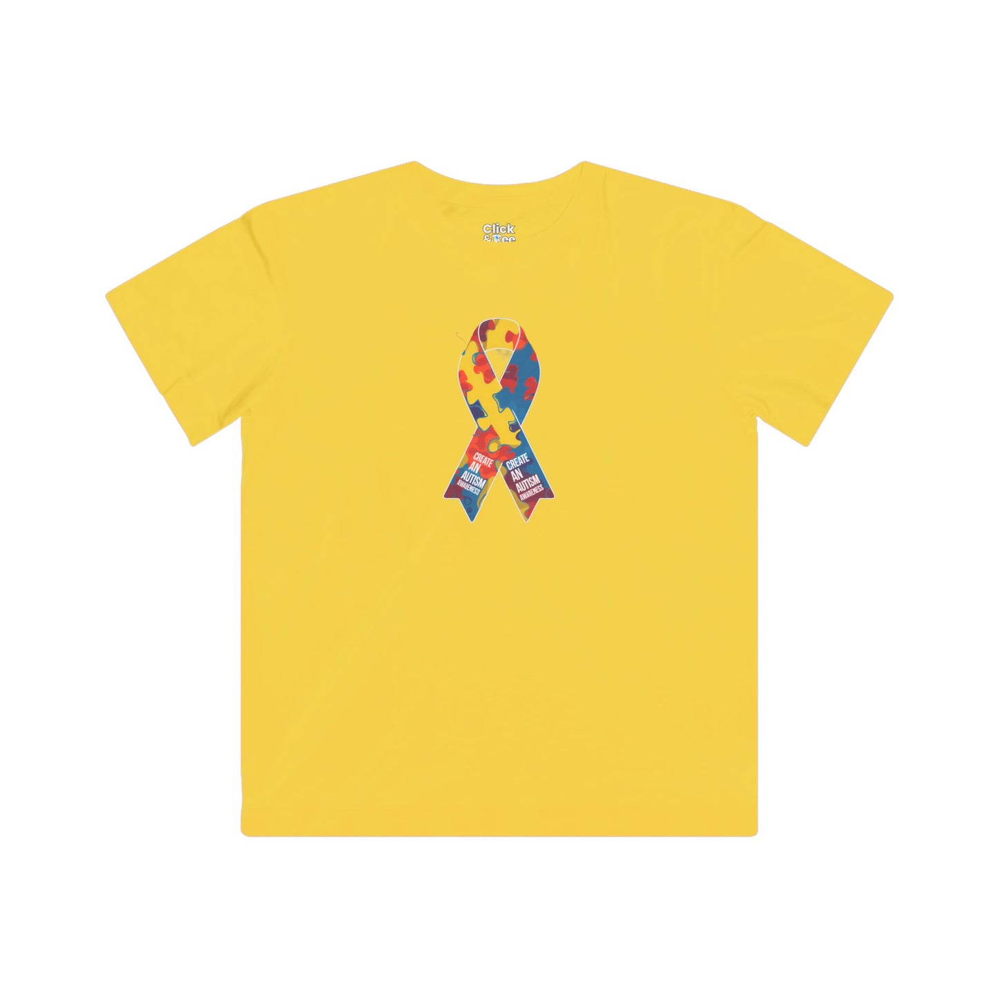 Kids Digital Art T-Shirt - Autism Character Description - Digital Art Style T-Shirt