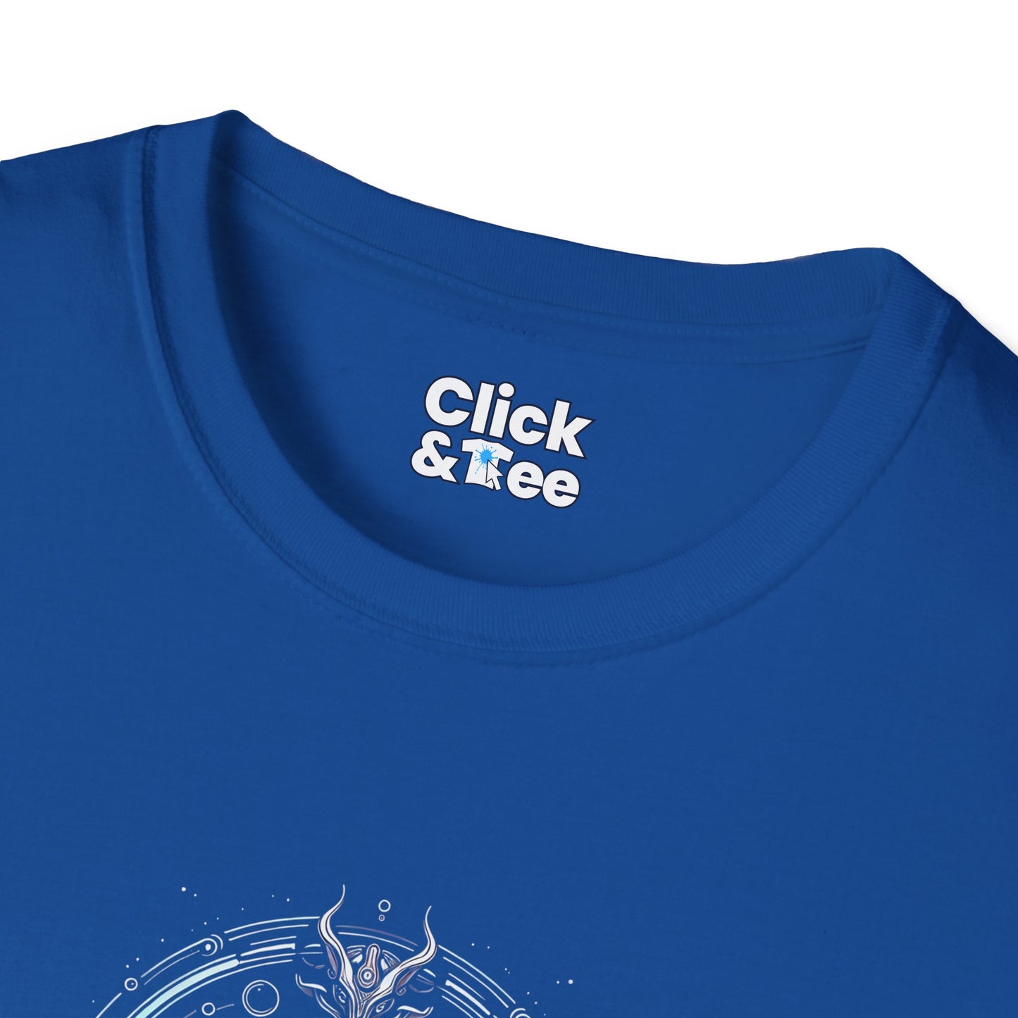Unique T-Shirt - Mystical Robot Flying through the air - Fantasy Style T-Shirt