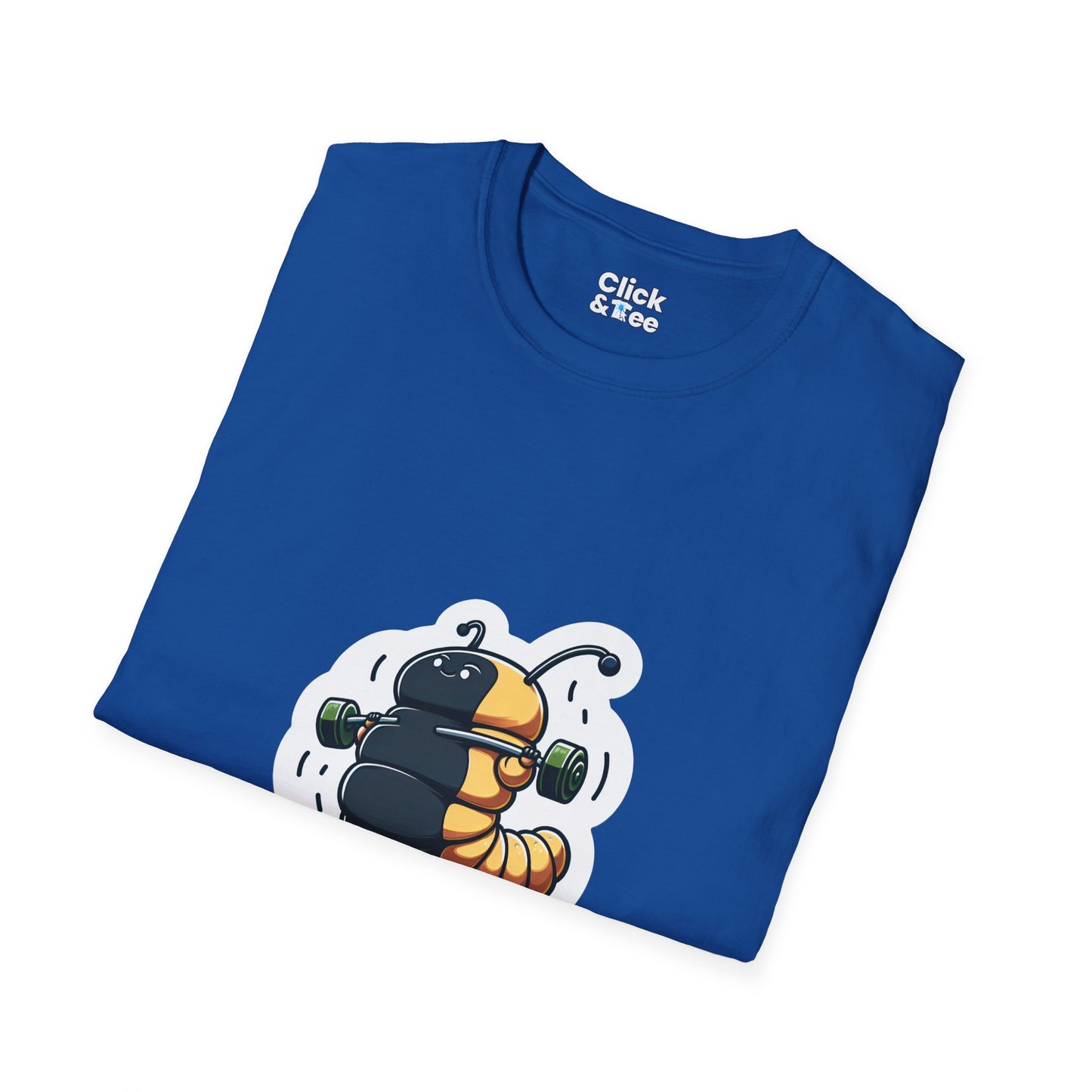 Photography T-Shirt - Fat Caterpillar Working out - Photography Style T-Shirt