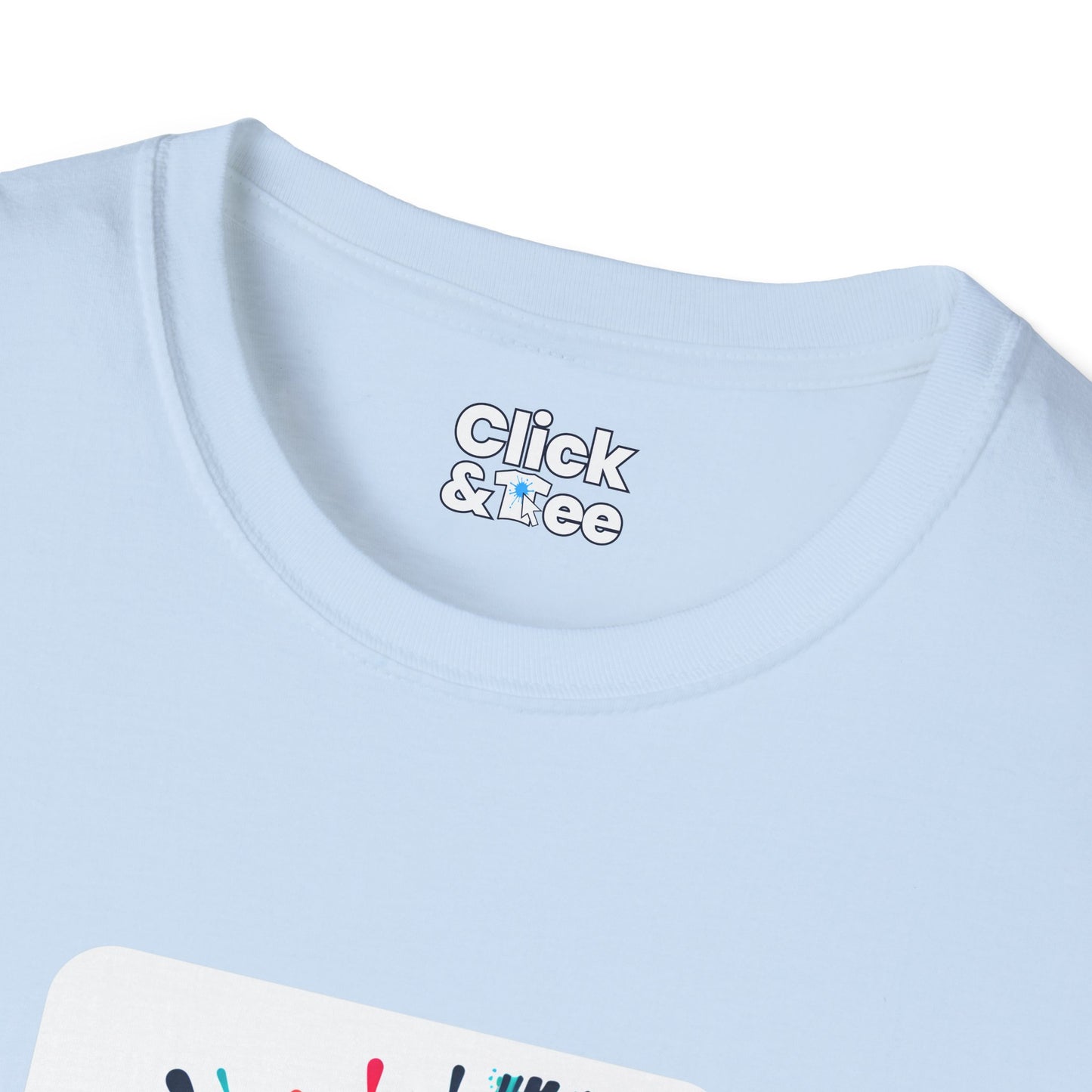 Color Splatter T-Shirt - Vibrant Abstract design Splattered - Color Splatter Style T-Shirt