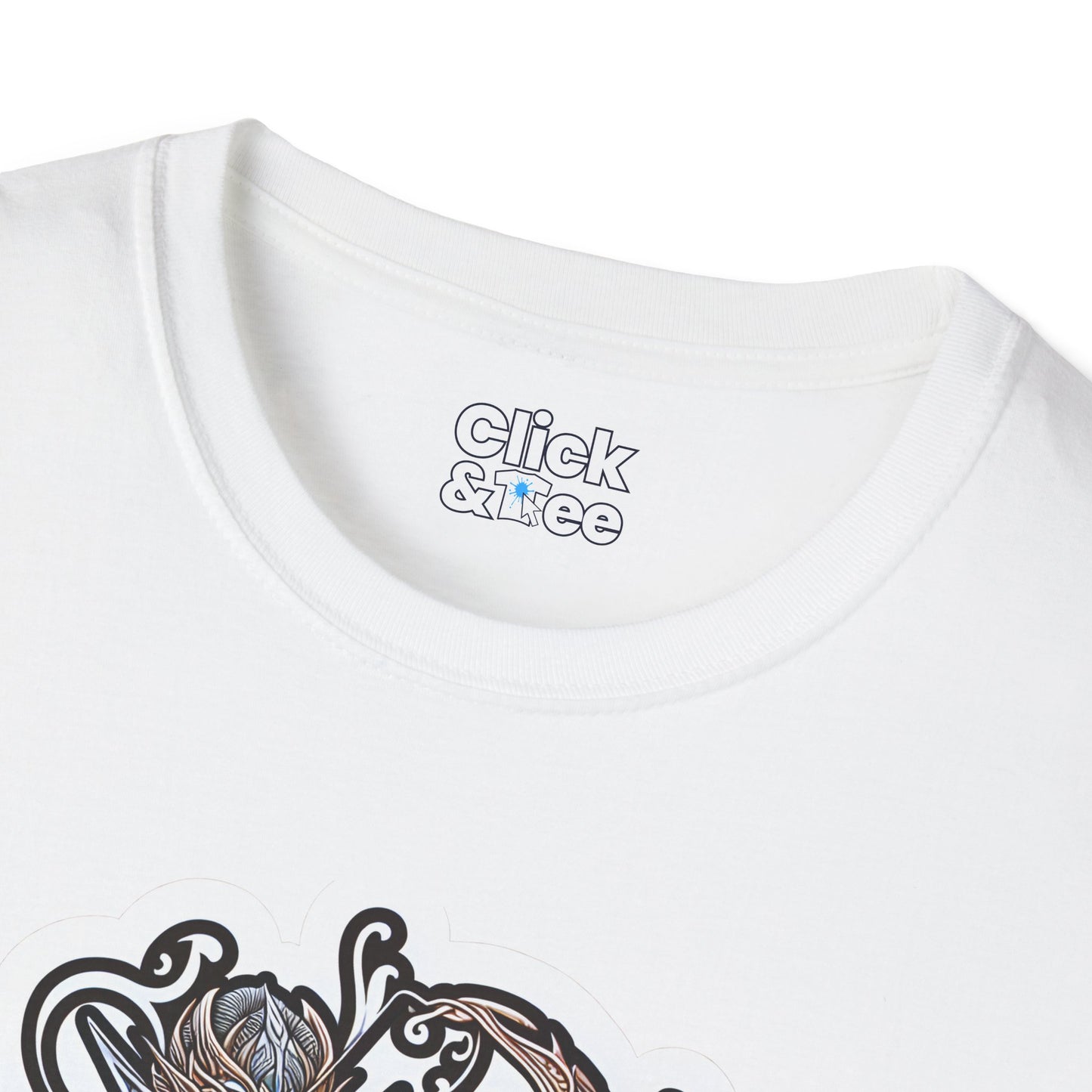 Fantasy T-Shirt - Fantastical Elf Shooting a bow and arrow - Fantasy Style T-Shirt