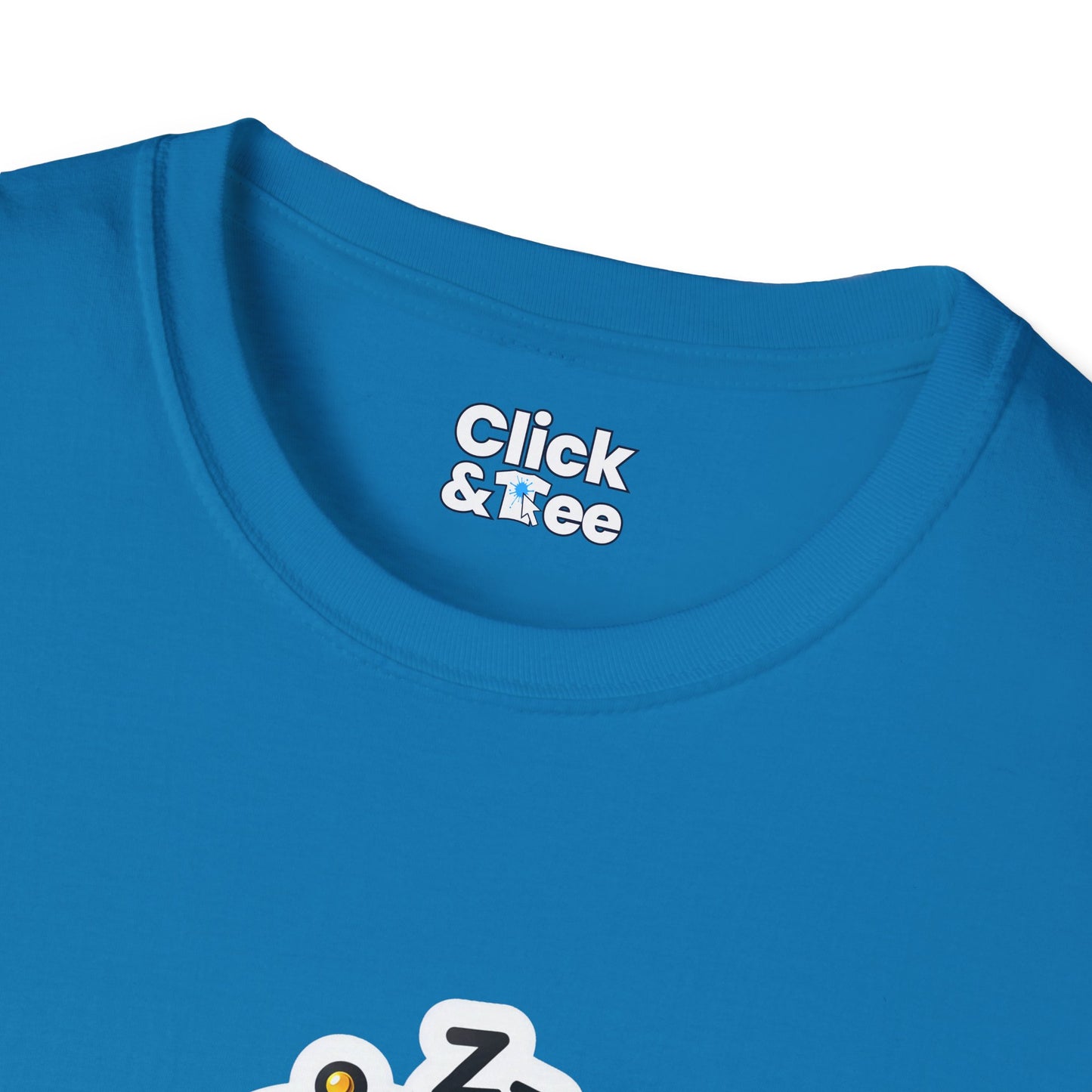 Unique T-Shirt - Sleepy Robot Carrying a human - Cartoon Style T-Shirt