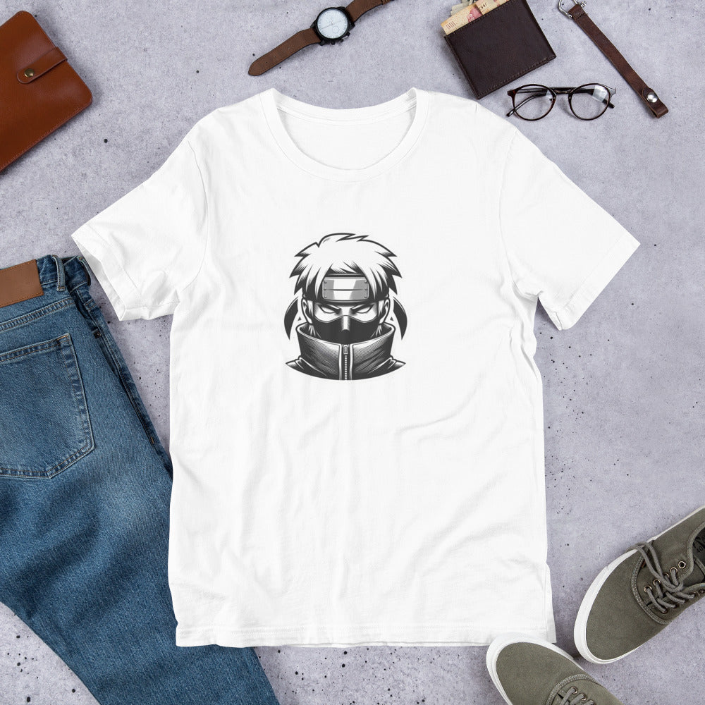 Unique T-Shirt - Invisible Ninja Ready to attack - Shonen Anime Style T-Shirt