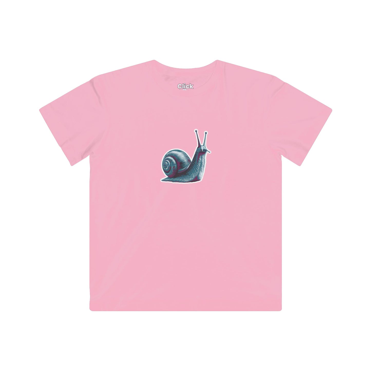 Kids Modern T-Shirt - Enlightened Snail Battling Intensely - Modern Style T-Shirt