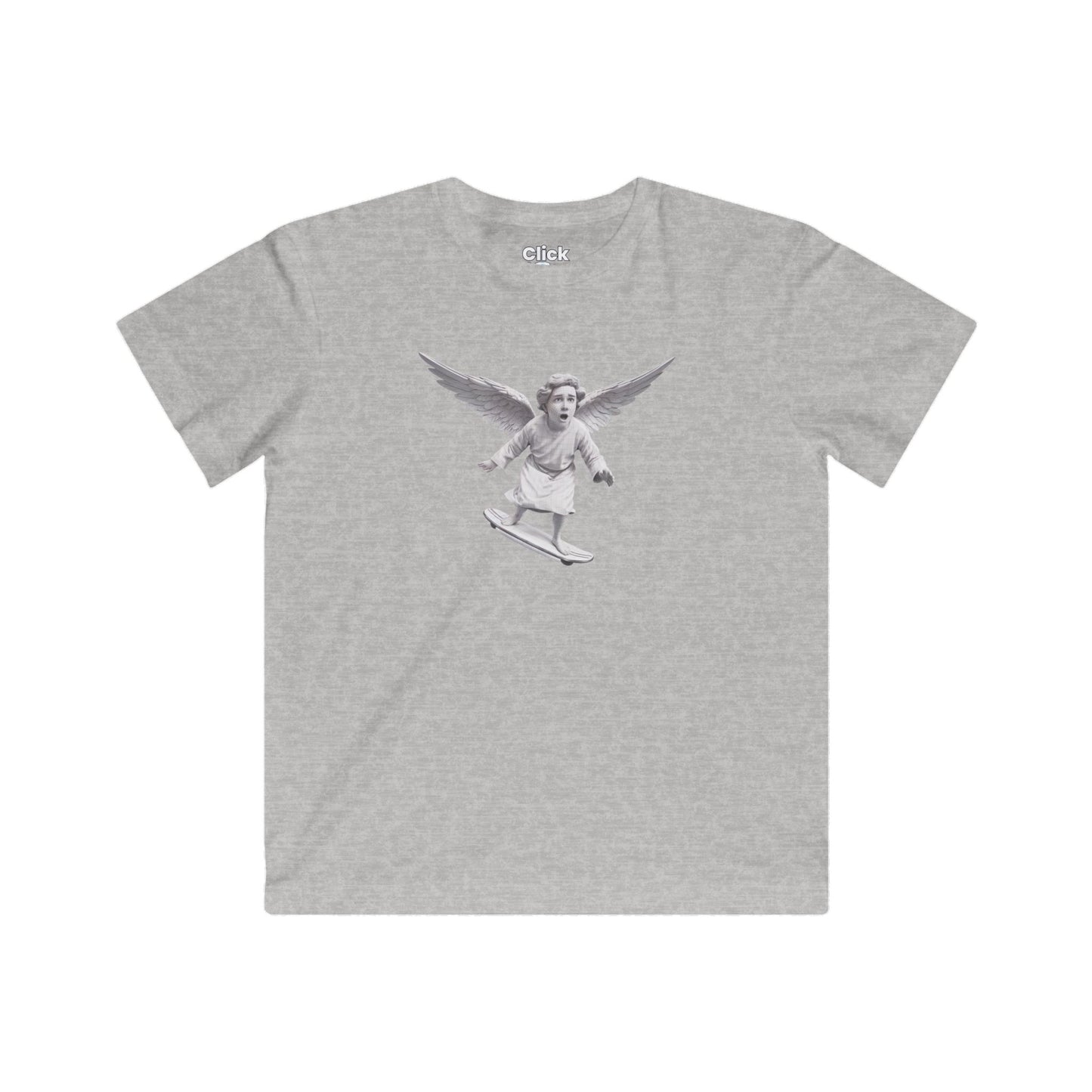 Kids 3D T-Shirt - Confused Guardian Hoverboarding - 3D Style T-Shirt