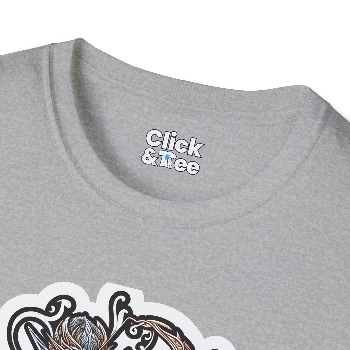 Fantasy T-Shirt - Fantastical Elf Shooting a bow and arrow - Fantasy Style T-Shirt