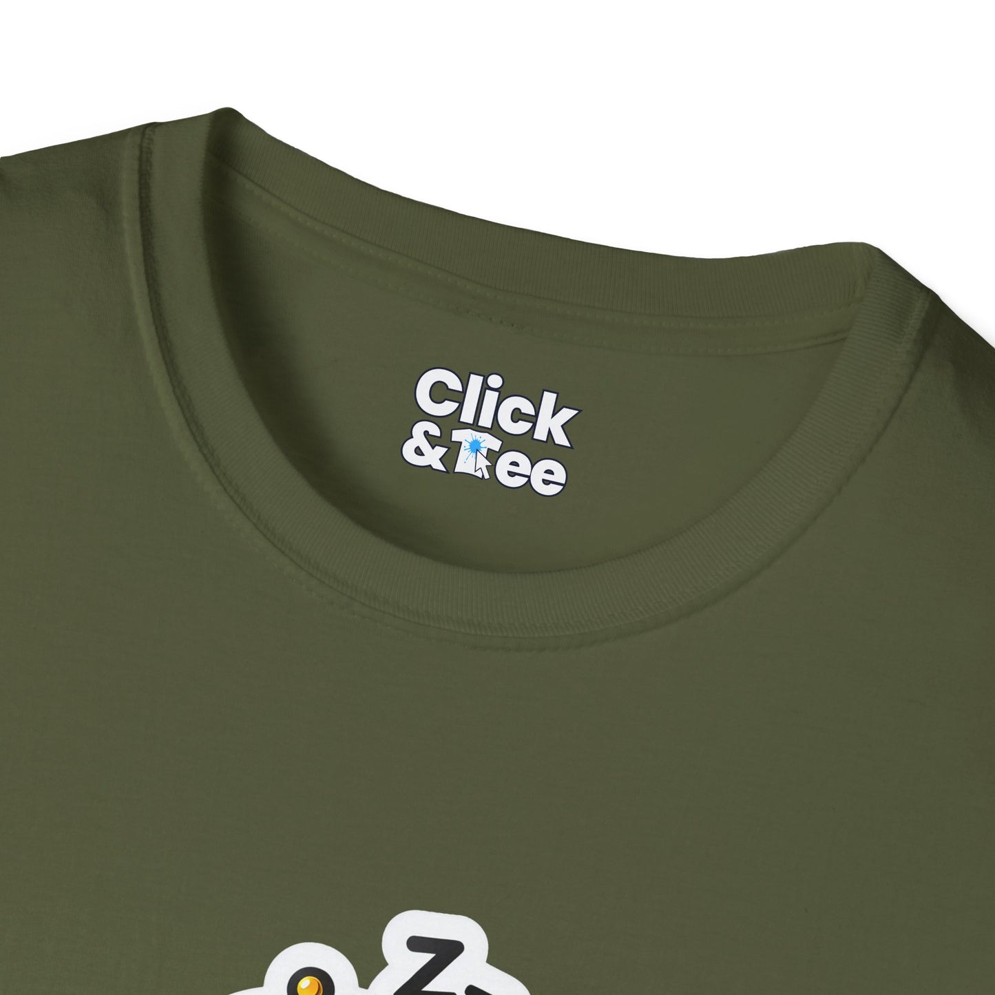 Unique T-Shirt - Sleepy Robot Carrying a human - Cartoon Style T-Shirt