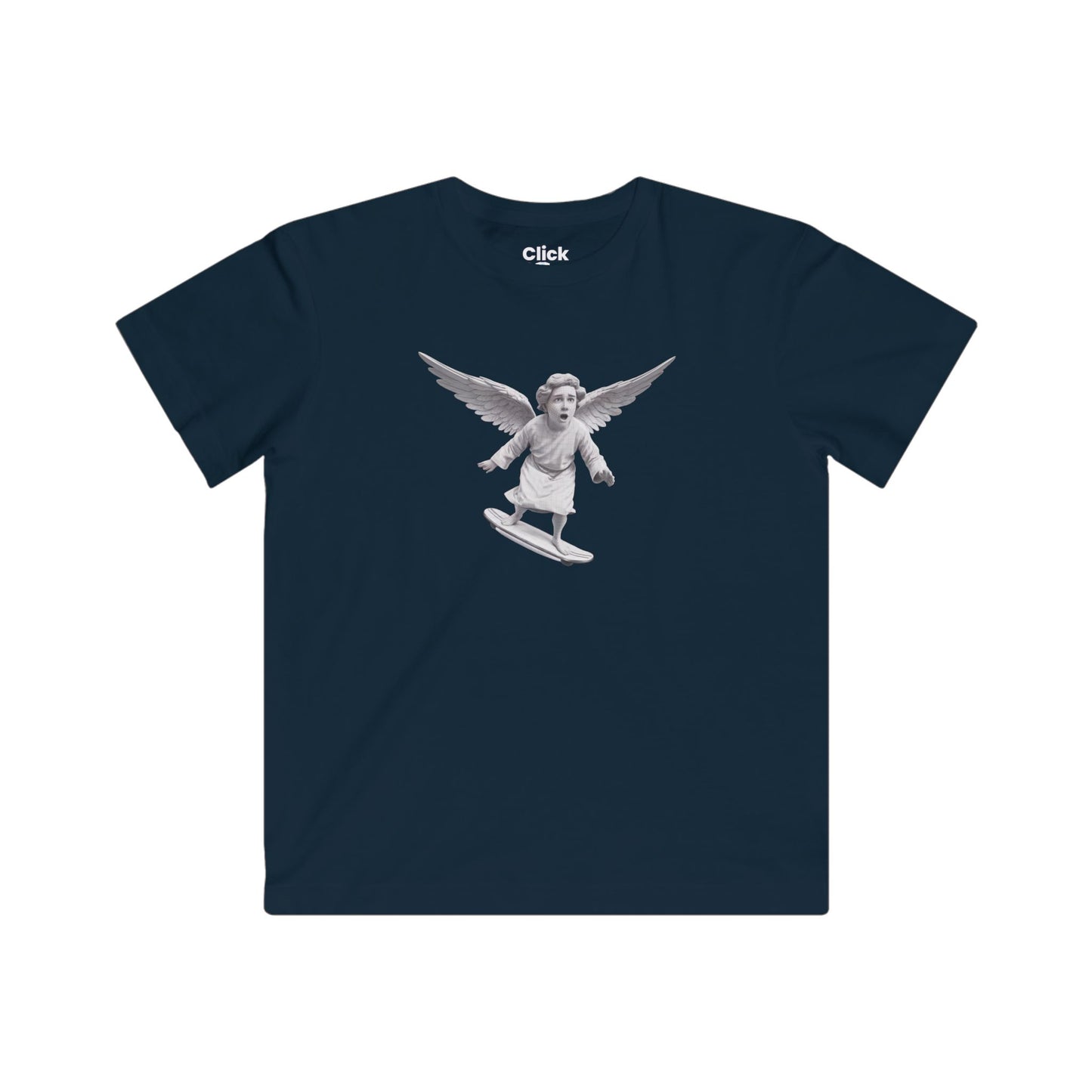 Kids 3D T-Shirt - Confused Guardian Hoverboarding - 3D Style T-Shirt