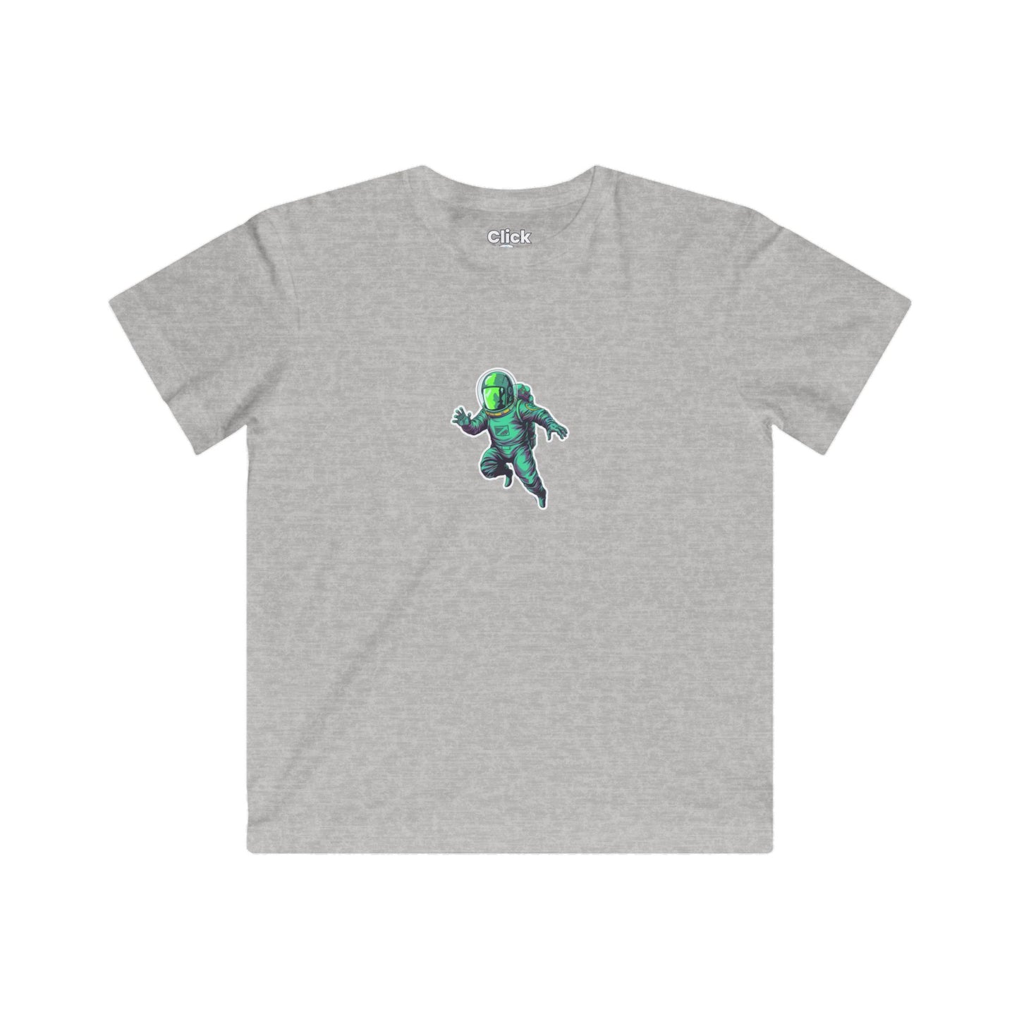 Kids Digital Art T-Shirt - Radioactive Alchemist Exploring Space - Digital Art Style T-Shirt