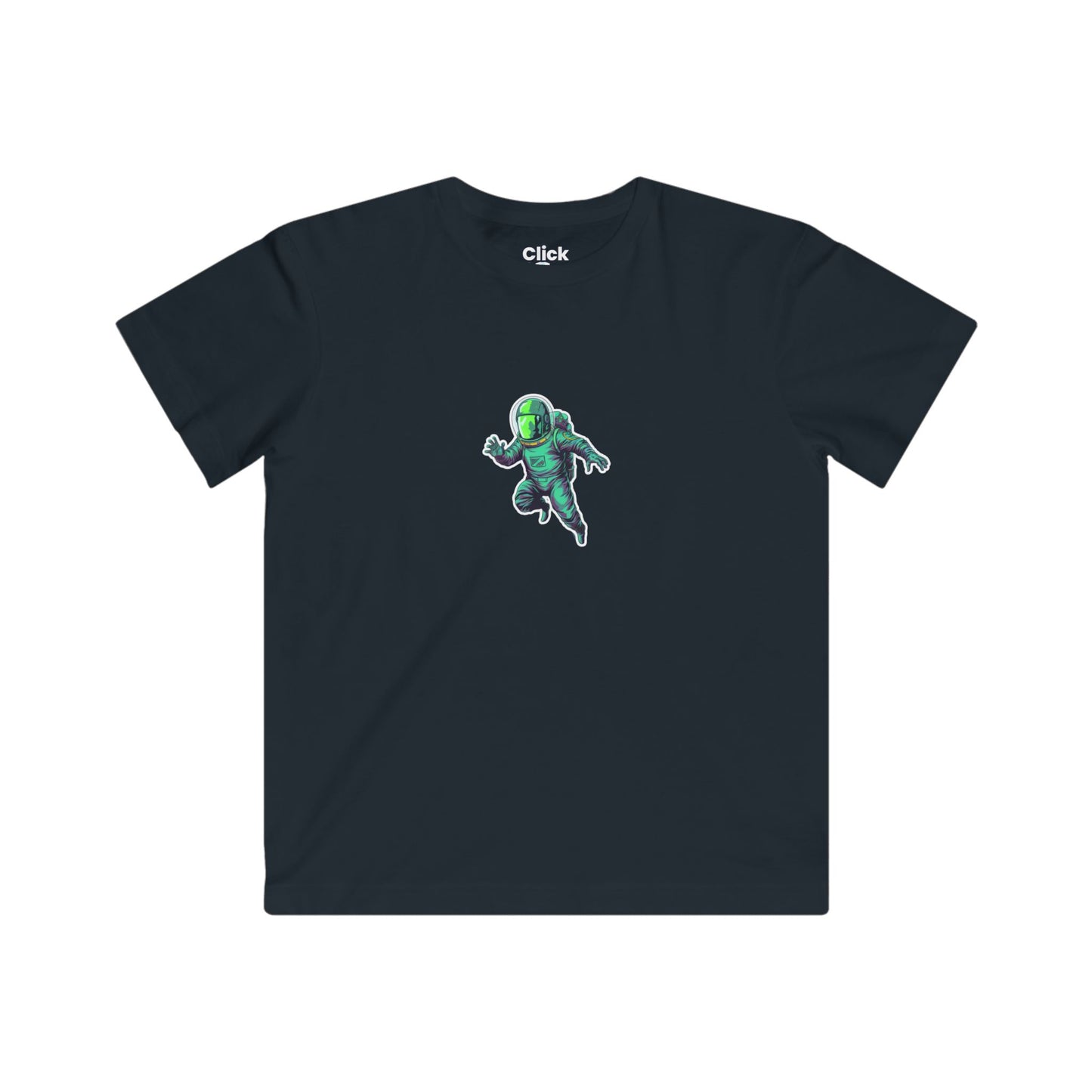 Kids Digital Art T-Shirt - Radioactive Alchemist Exploring Space - Digital Art Style T-Shirt