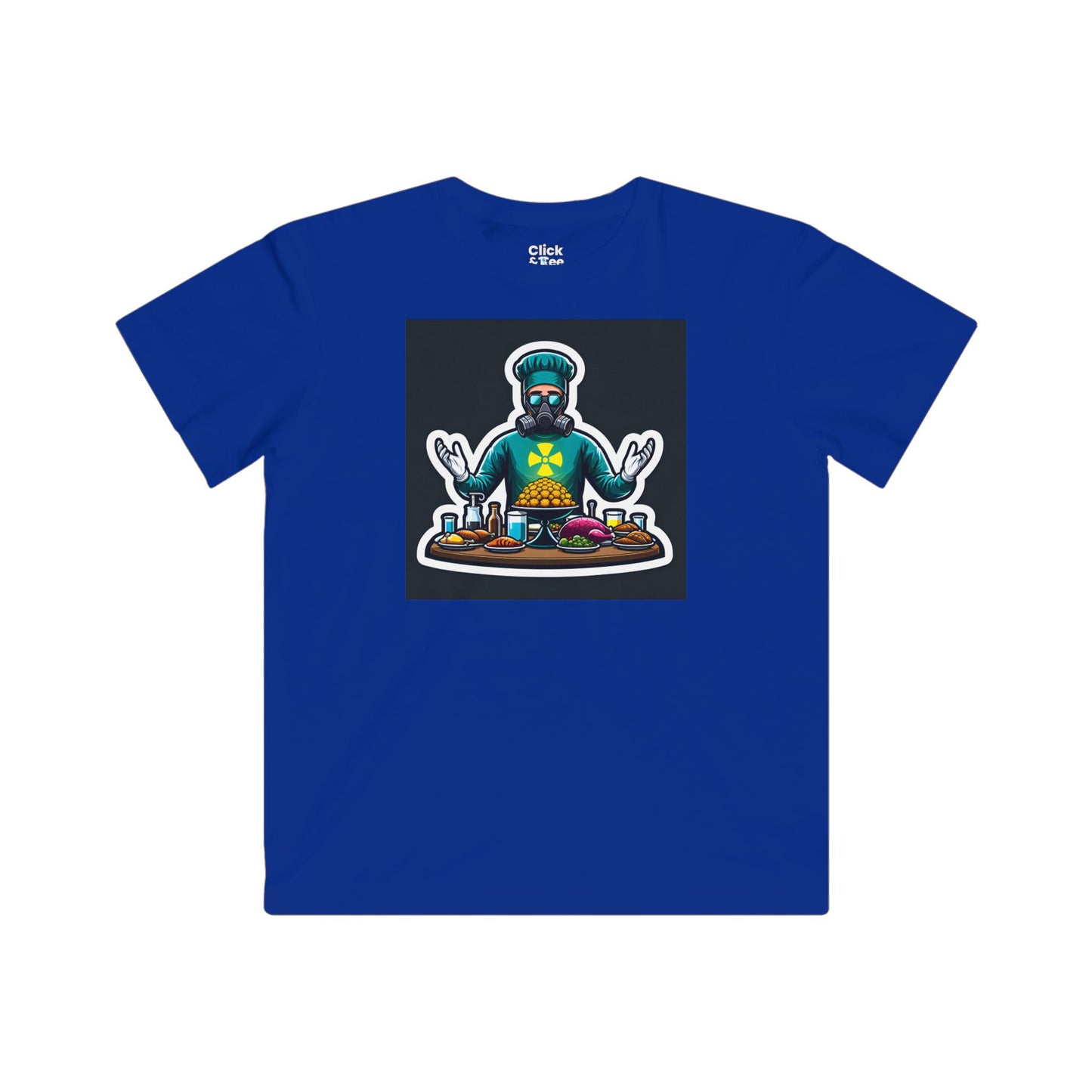 Kids 3D T-Shirt - Radioactive Surgeon Hosting a grand feast - 3D Style T-Shirt