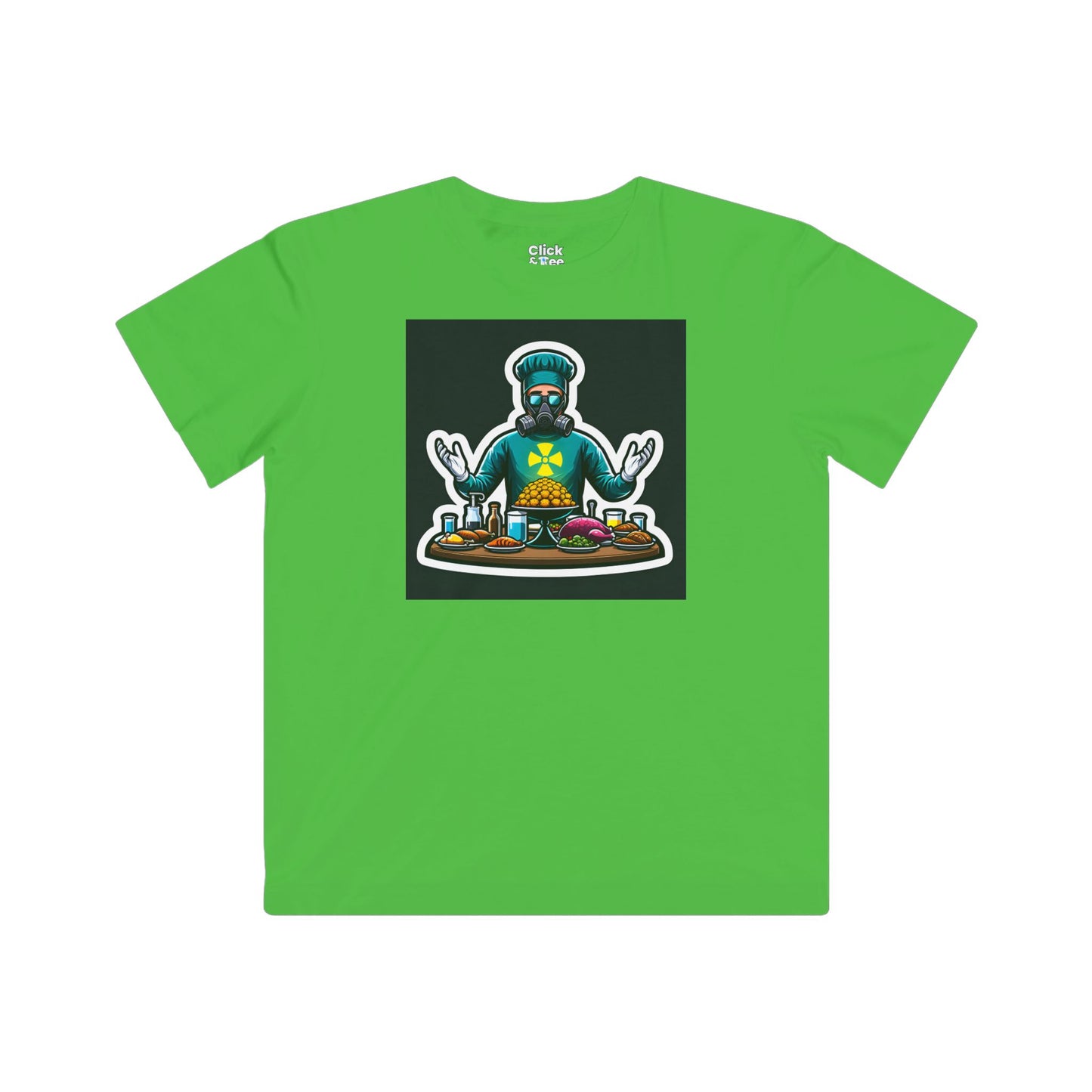 Kids 3D T-Shirt - Radioactive Surgeon Hosting a grand feast - 3D Style T-Shirt