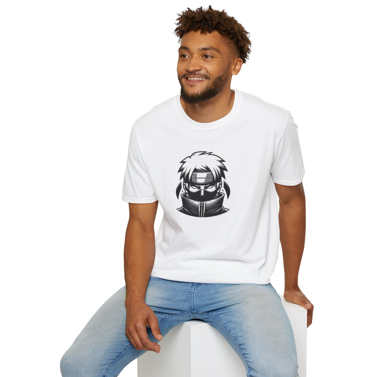 Unique T-Shirt - Invisible Ninja Ready to attack - Shonen Anime Style T-Shirt