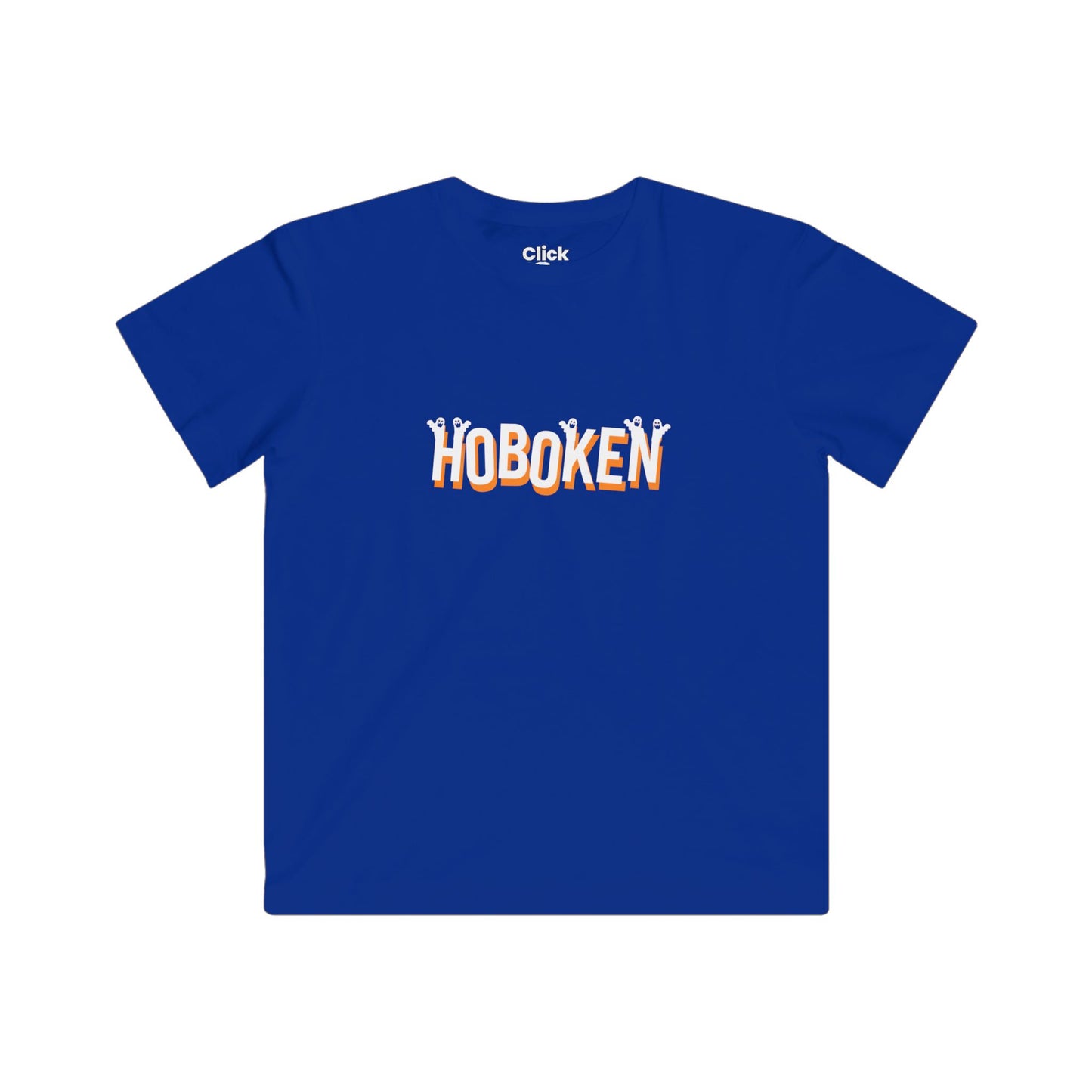 Kids Graphic Art T-Shirt - Spooky Letter Art Flying - Graphic Art Style T-Shirt - 01