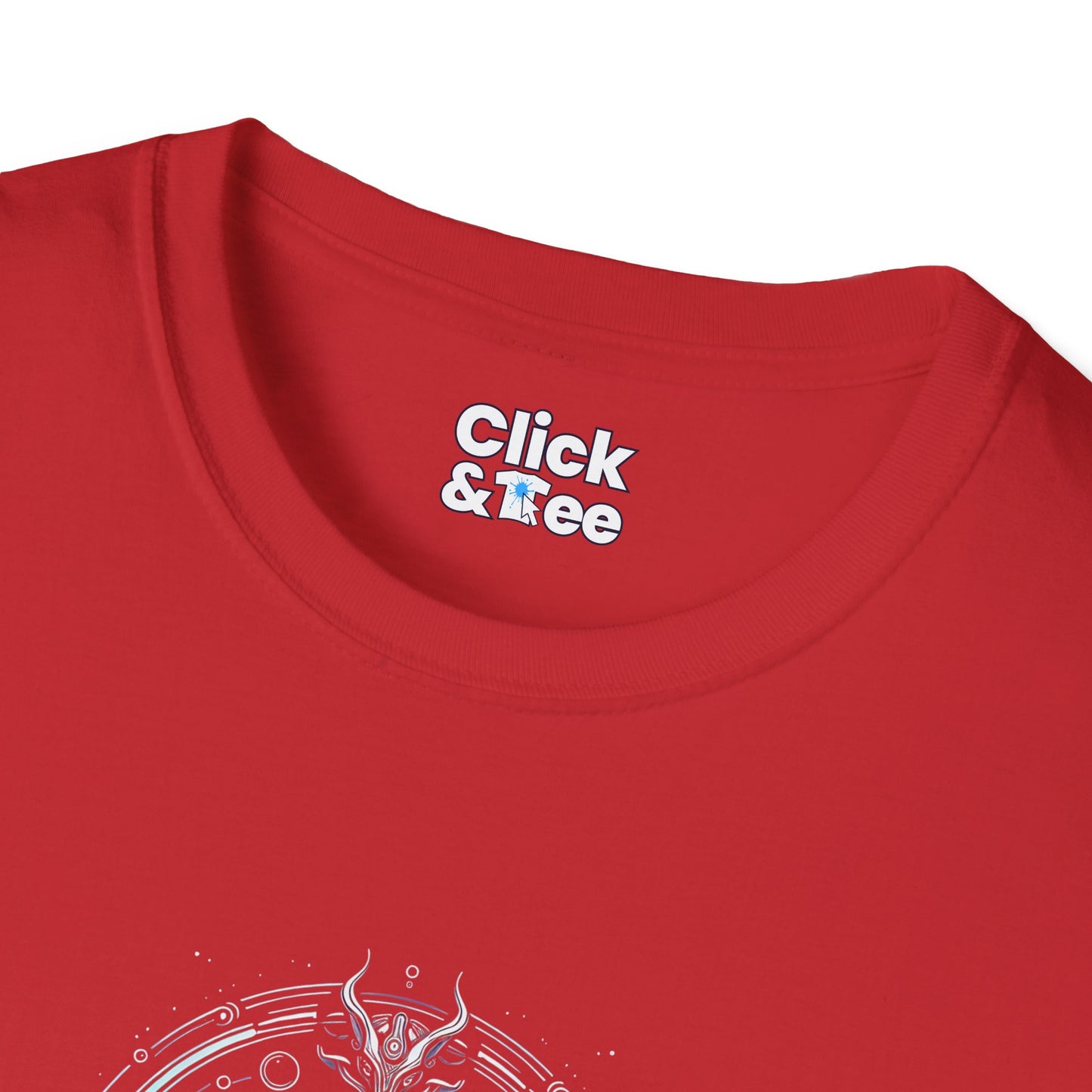 Unique T-Shirt - Mystical Robot Flying through the air - Fantasy Style T-Shirt