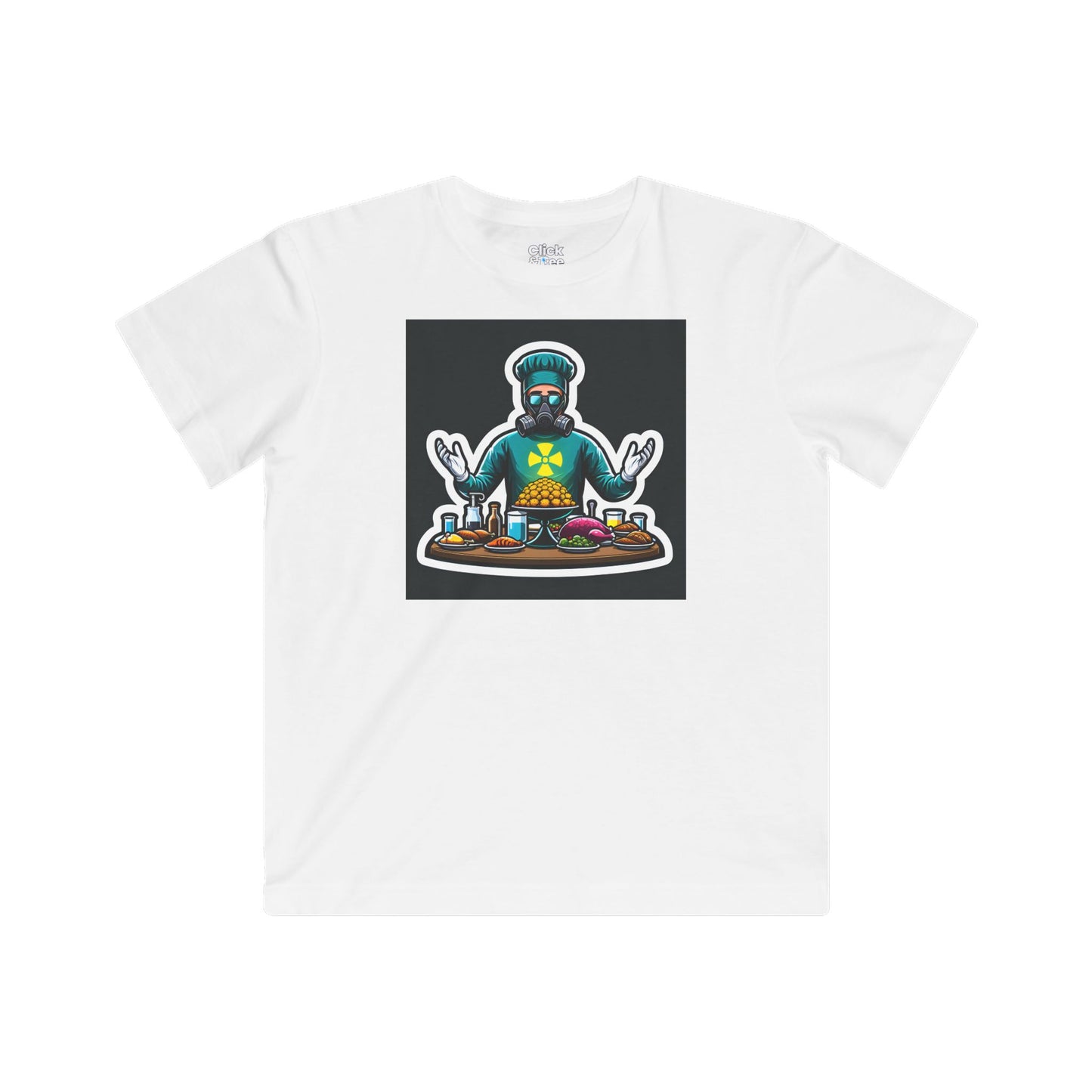 Kids 3D T-Shirt - Radioactive Surgeon Hosting a grand feast - 3D Style T-Shirt