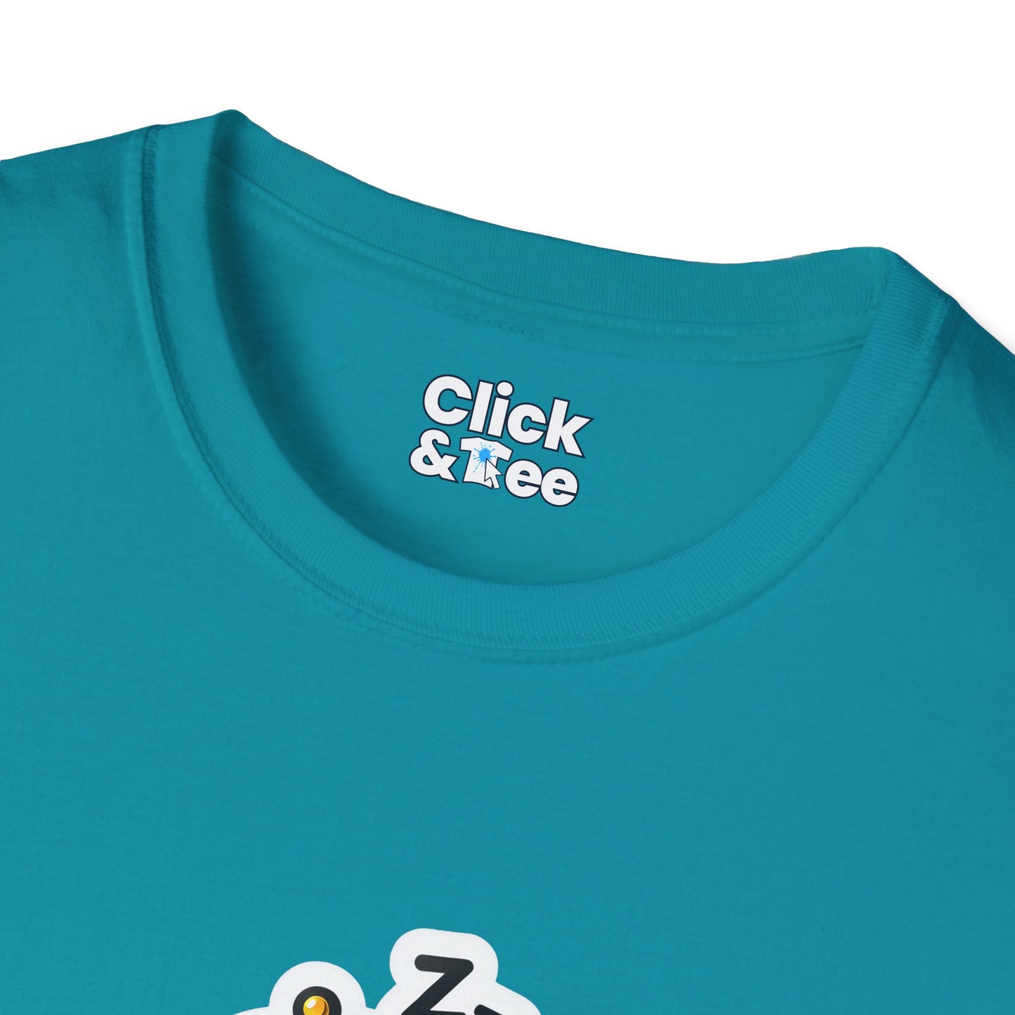 Unique T-Shirt - Sleepy Robot Carrying a human - Cartoon Style T-Shirt