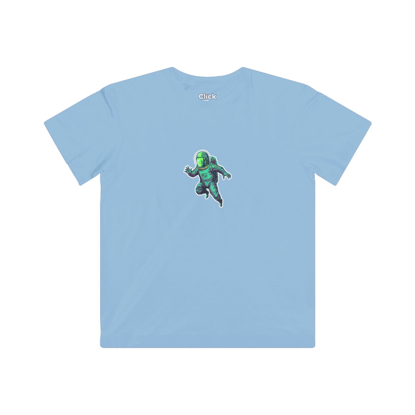 Kids Digital Art T-Shirt - Radioactive Alchemist Exploring Space - Digital Art Style T-Shirt