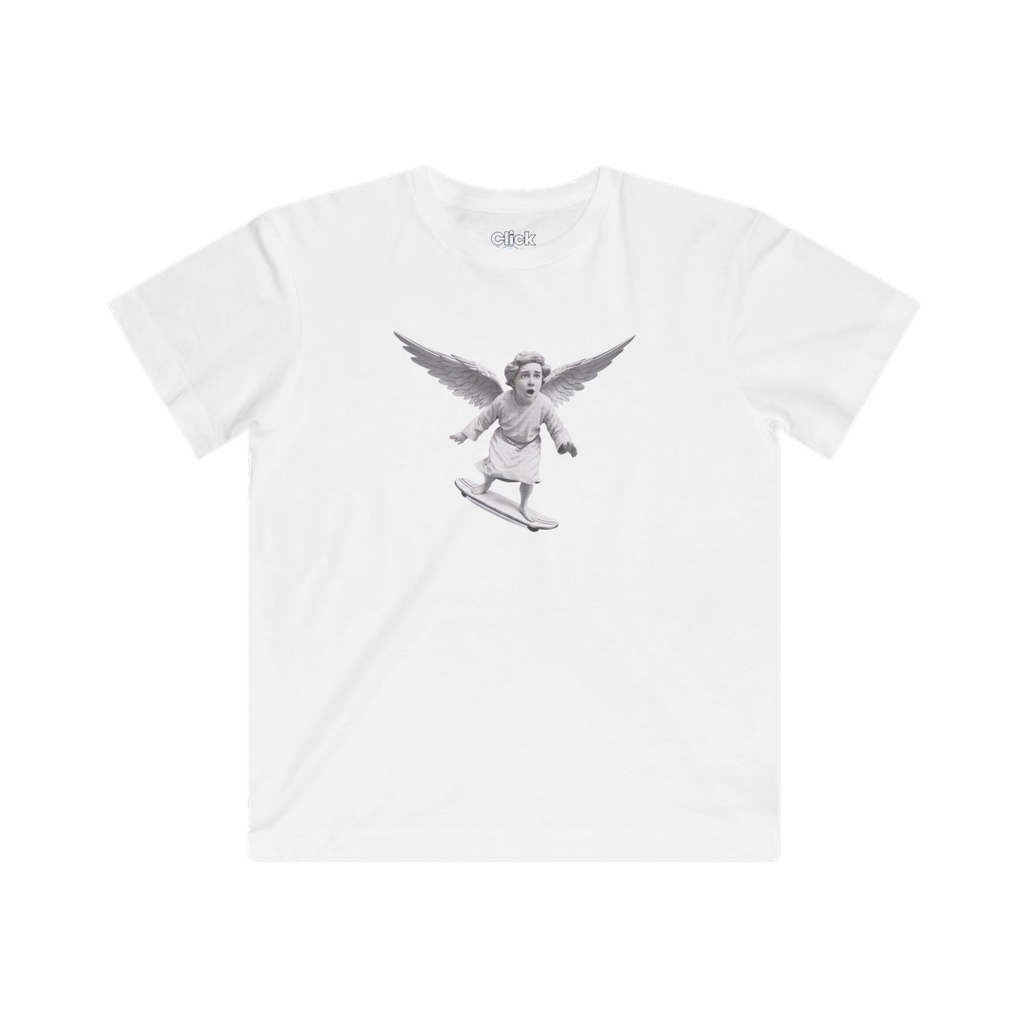 Kids 3D T-Shirt - Confused Guardian Hoverboarding - 3D Style T-Shirt
