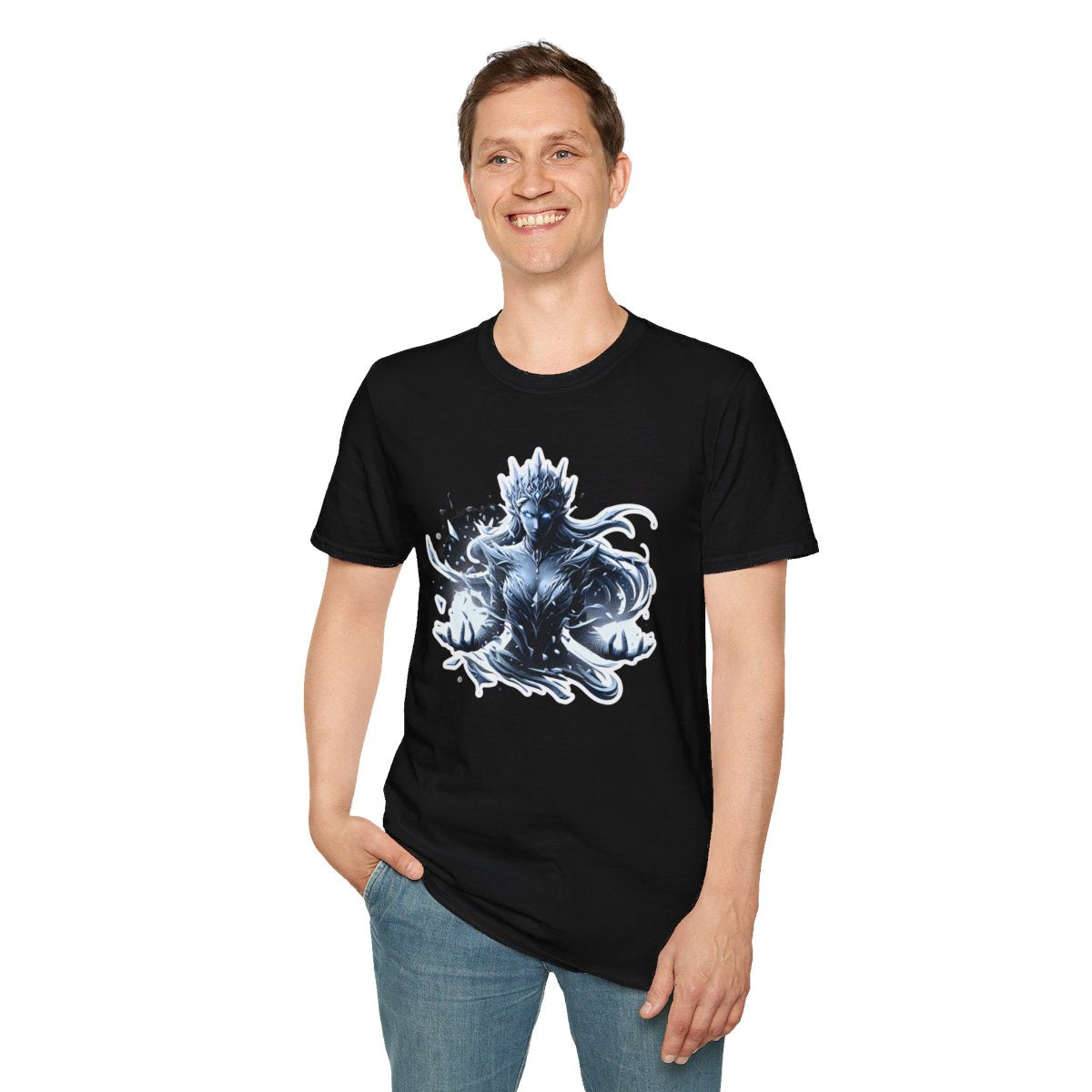 3DIce sorceress Unique T-Shirt Image 4