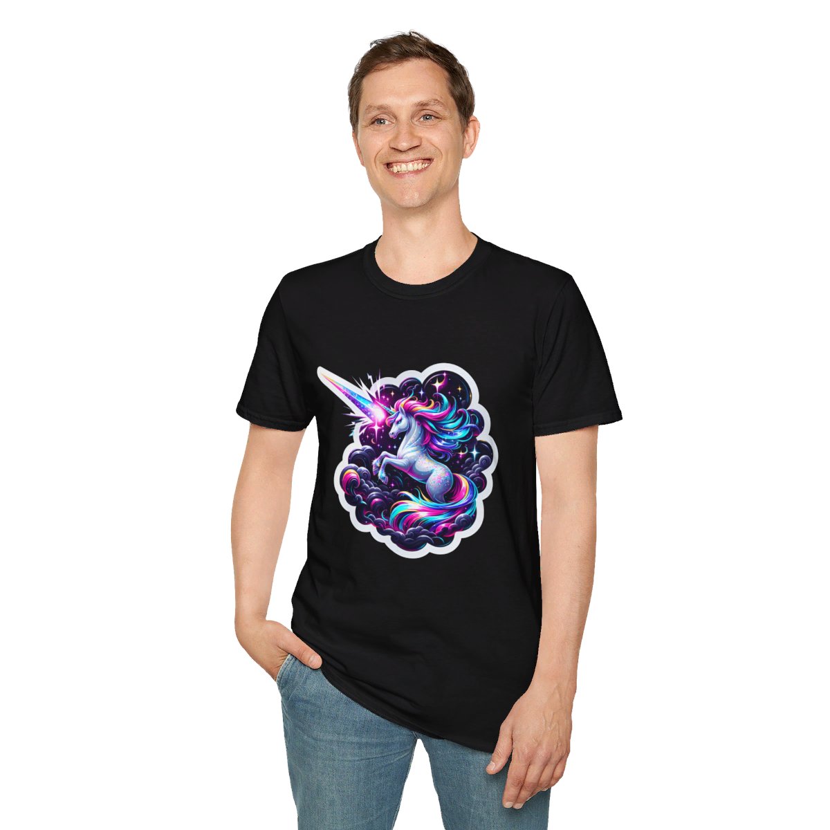 3DUnicorn Unique T-Shirt Image 4