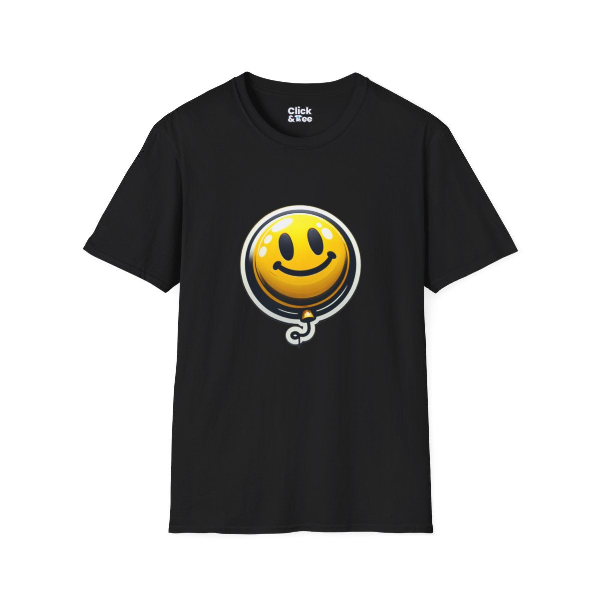 3DYellow Balloon Unique T-Shirt Image 3