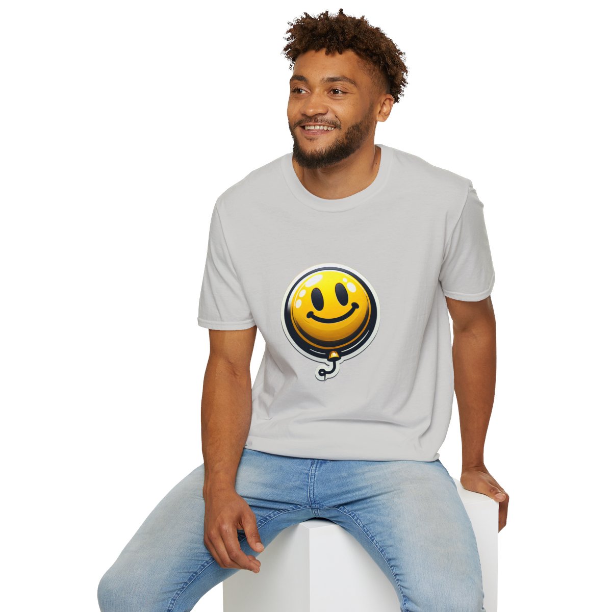 3DYellow Balloon Unique T-Shirt Image 7