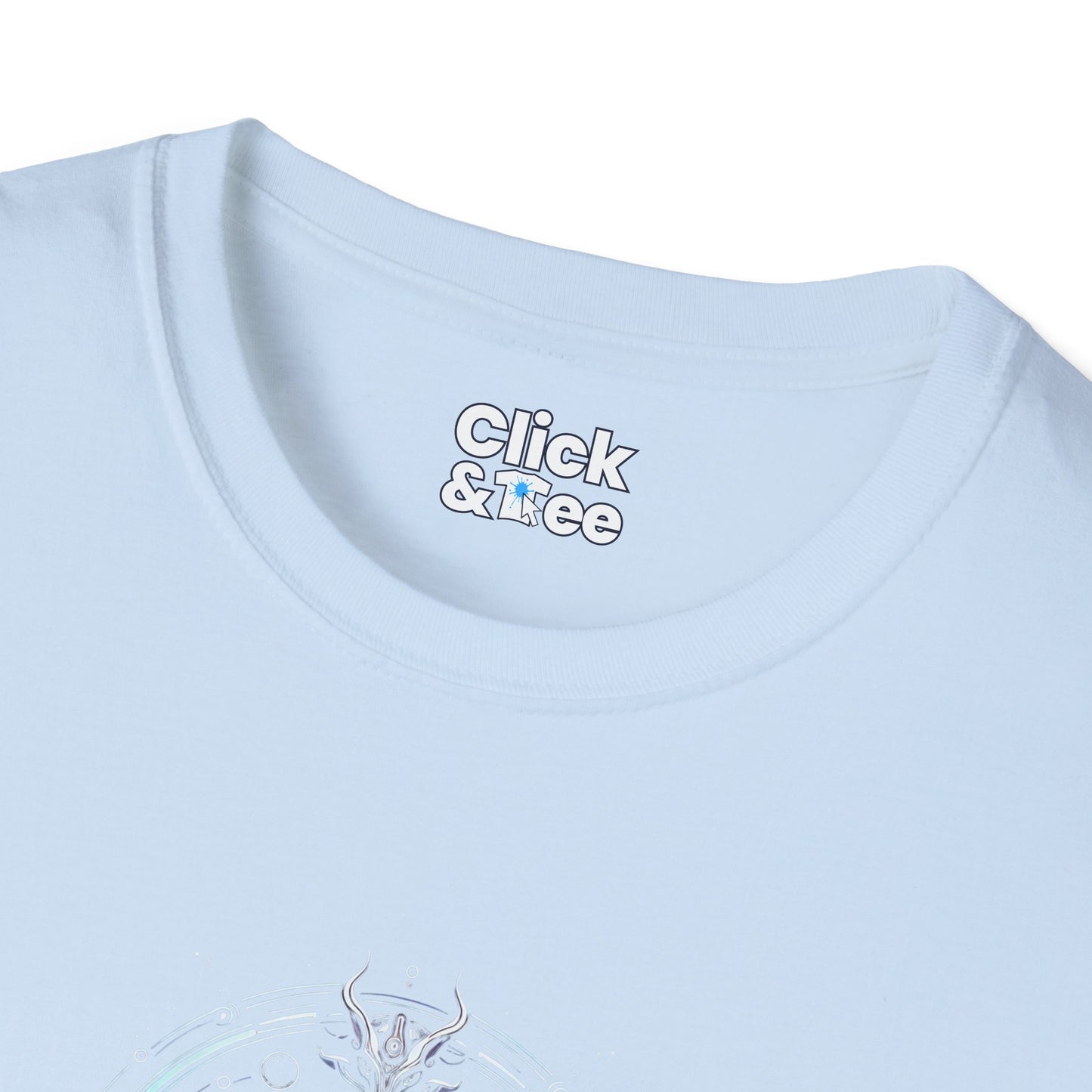 Unique T-Shirt - Mystical Robot Flying through the air - Fantasy Style T-Shirt