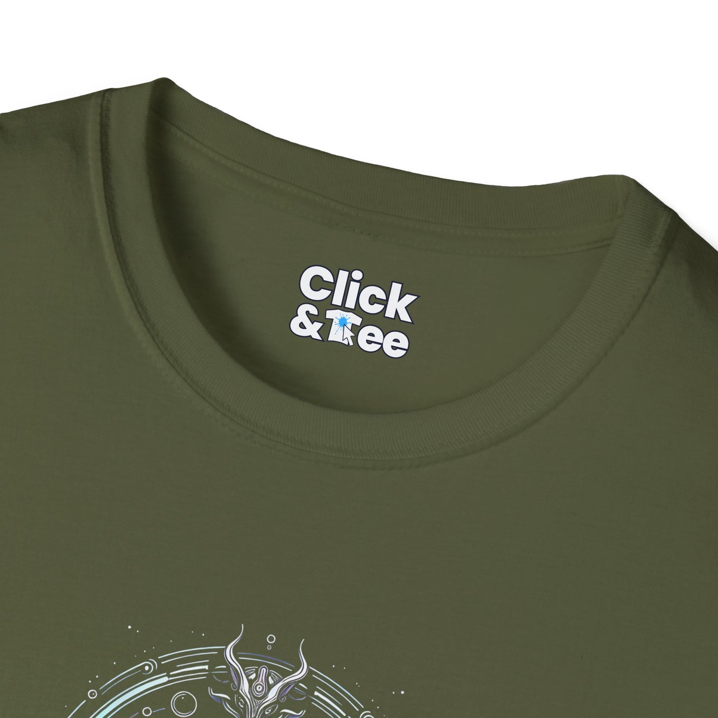 Unique T-Shirt - Mystical Robot Flying through the air - Fantasy Style T-Shirt