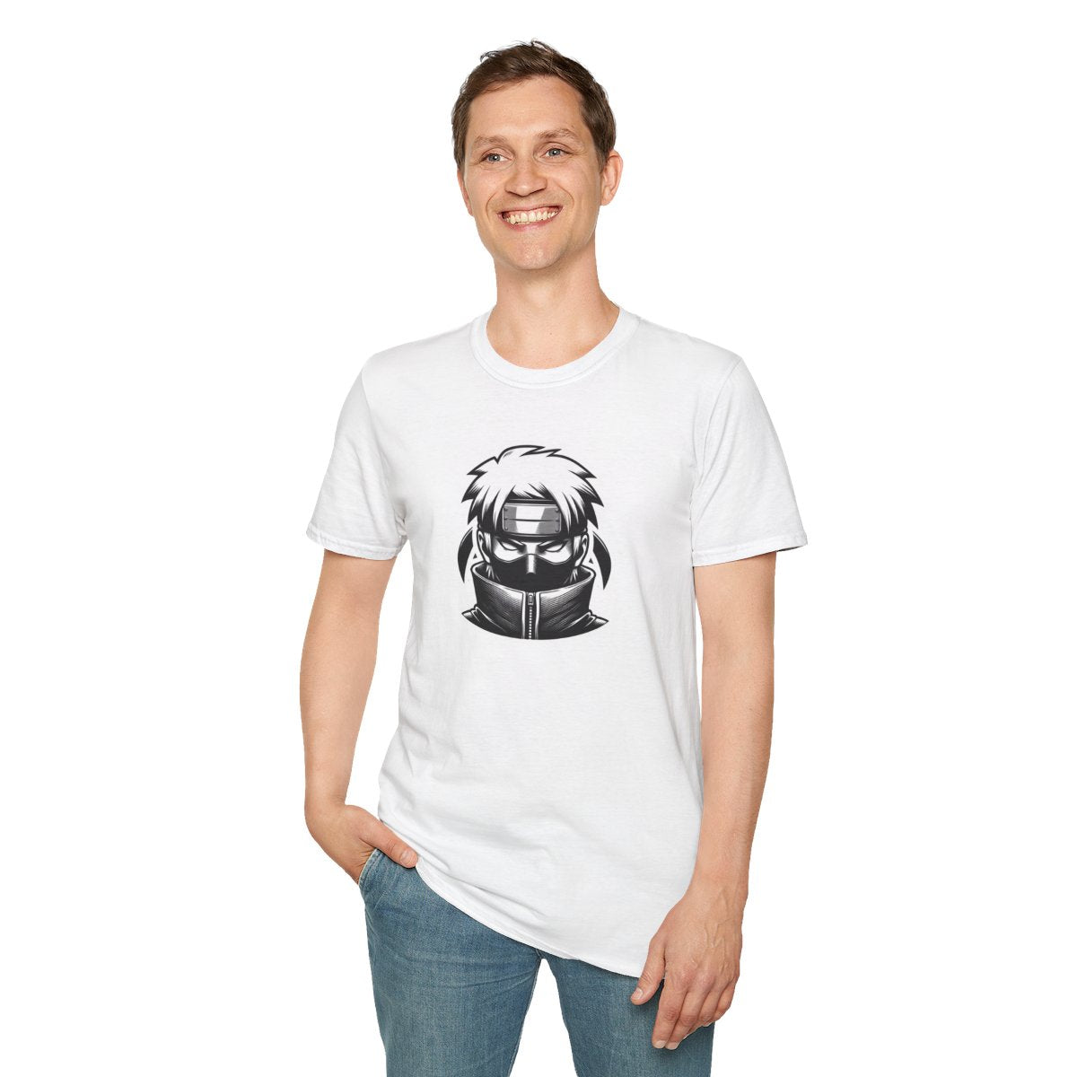 Unique T-Shirt - Invisible Ninja Ready to attack - Shonen Anime Style T-Shirt