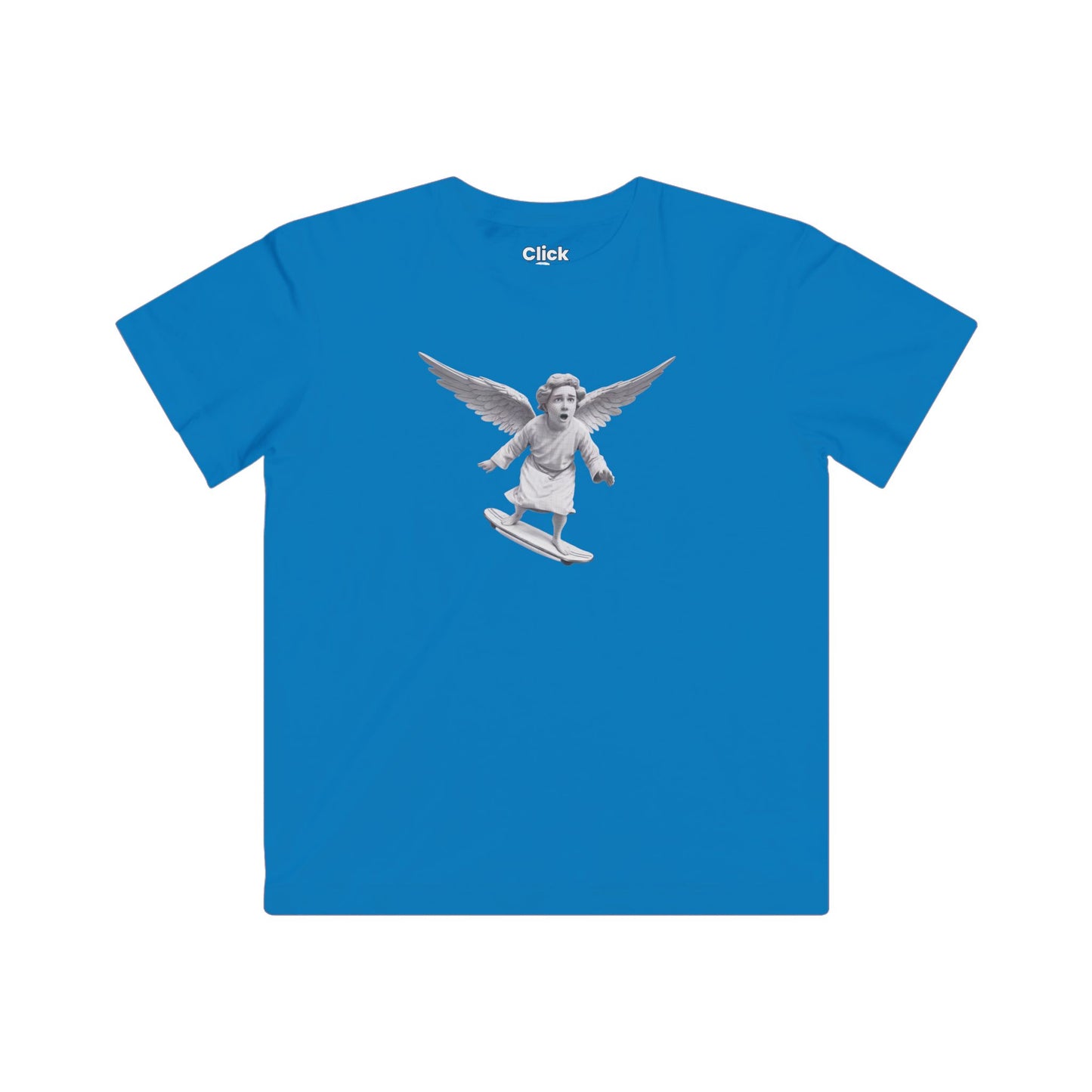 Kids 3D T-Shirt - Confused Guardian Hoverboarding - 3D Style T-Shirt