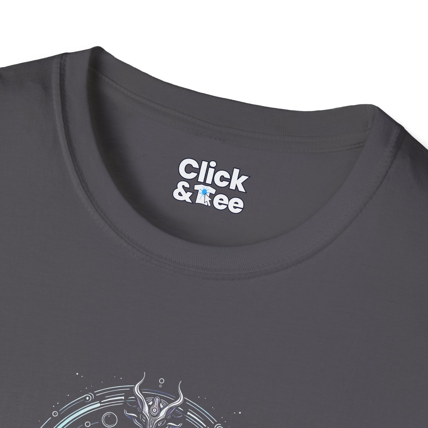 Unique T-Shirt - Mystical Robot Flying through the air - Fantasy Style T-Shirt
