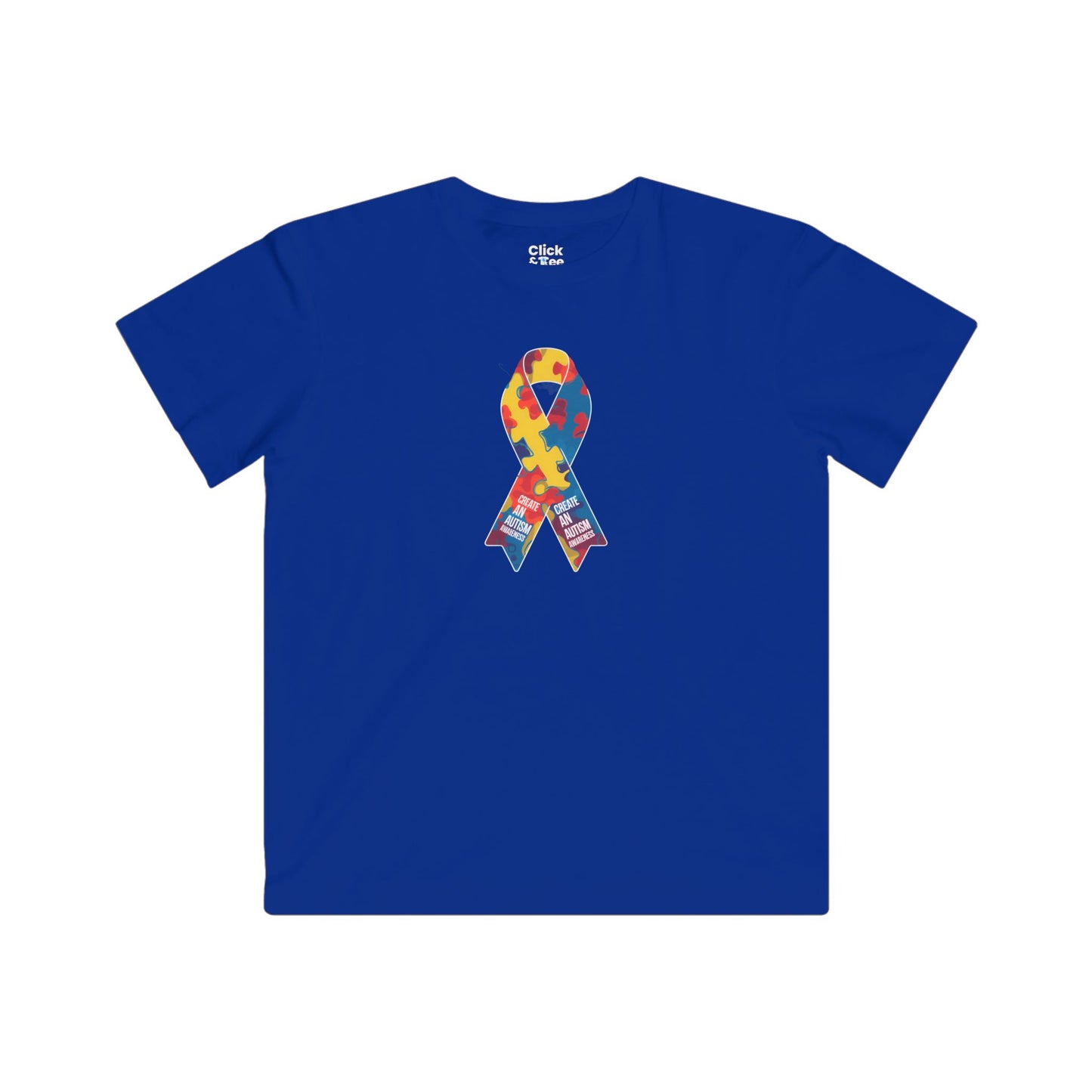 Kids Digital Art T-Shirt - Autism Character Description - Digital Art Style T-Shirt