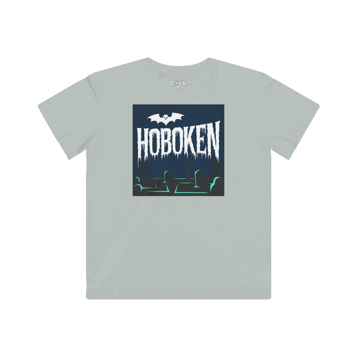 Kids Graphic Art T-Shirt - Spooky Letter Art Flying - Graphic Art Style T-Shirt - 02