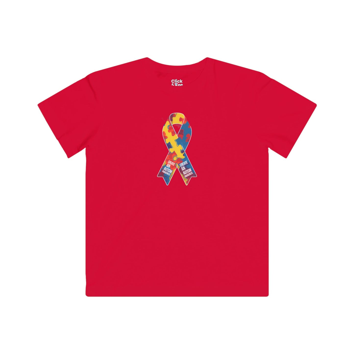 Kids Digital Art T-Shirt - Autism Character Description - Digital Art Style T-Shirt