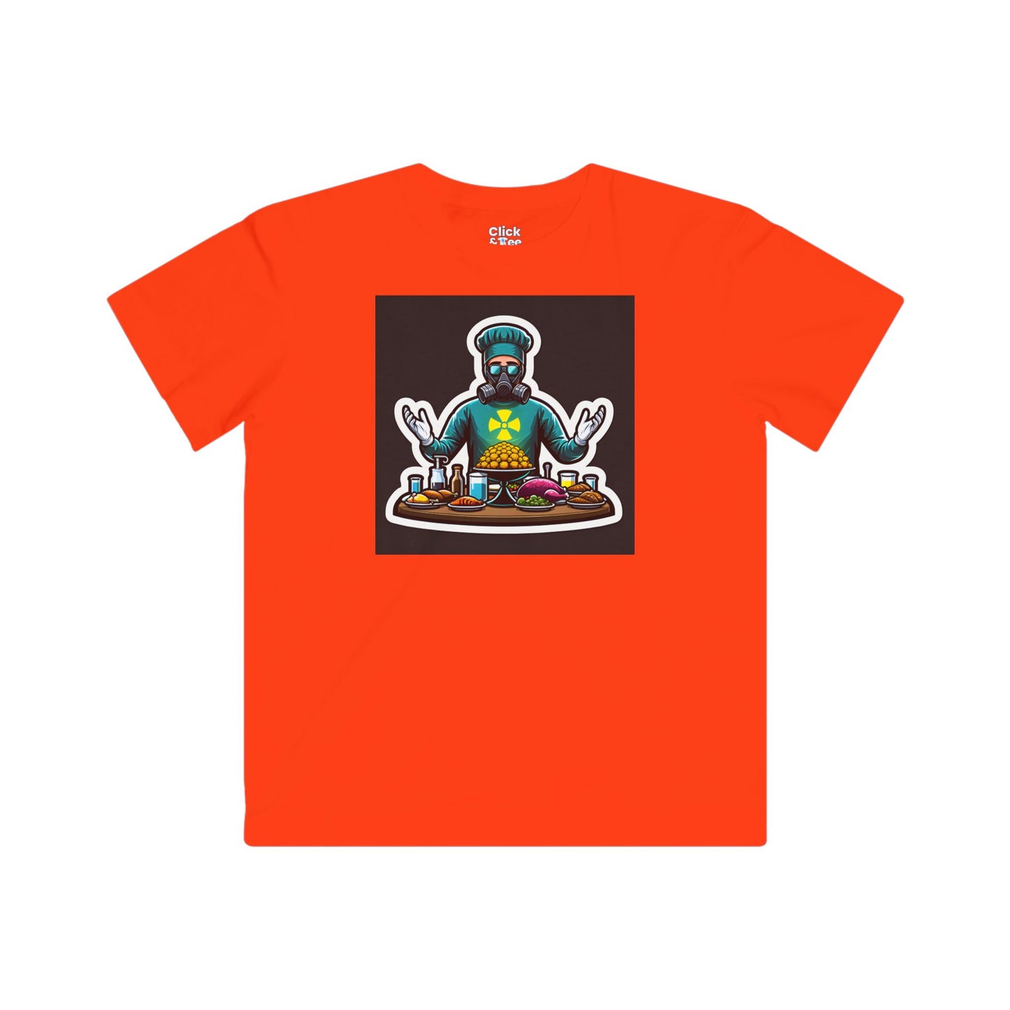 Kids 3D T-Shirt - Radioactive Surgeon Hosting a grand feast - 3D Style T-Shirt
