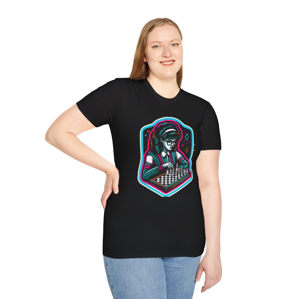 80s NeonNerd Unique T-Shirt Image 8